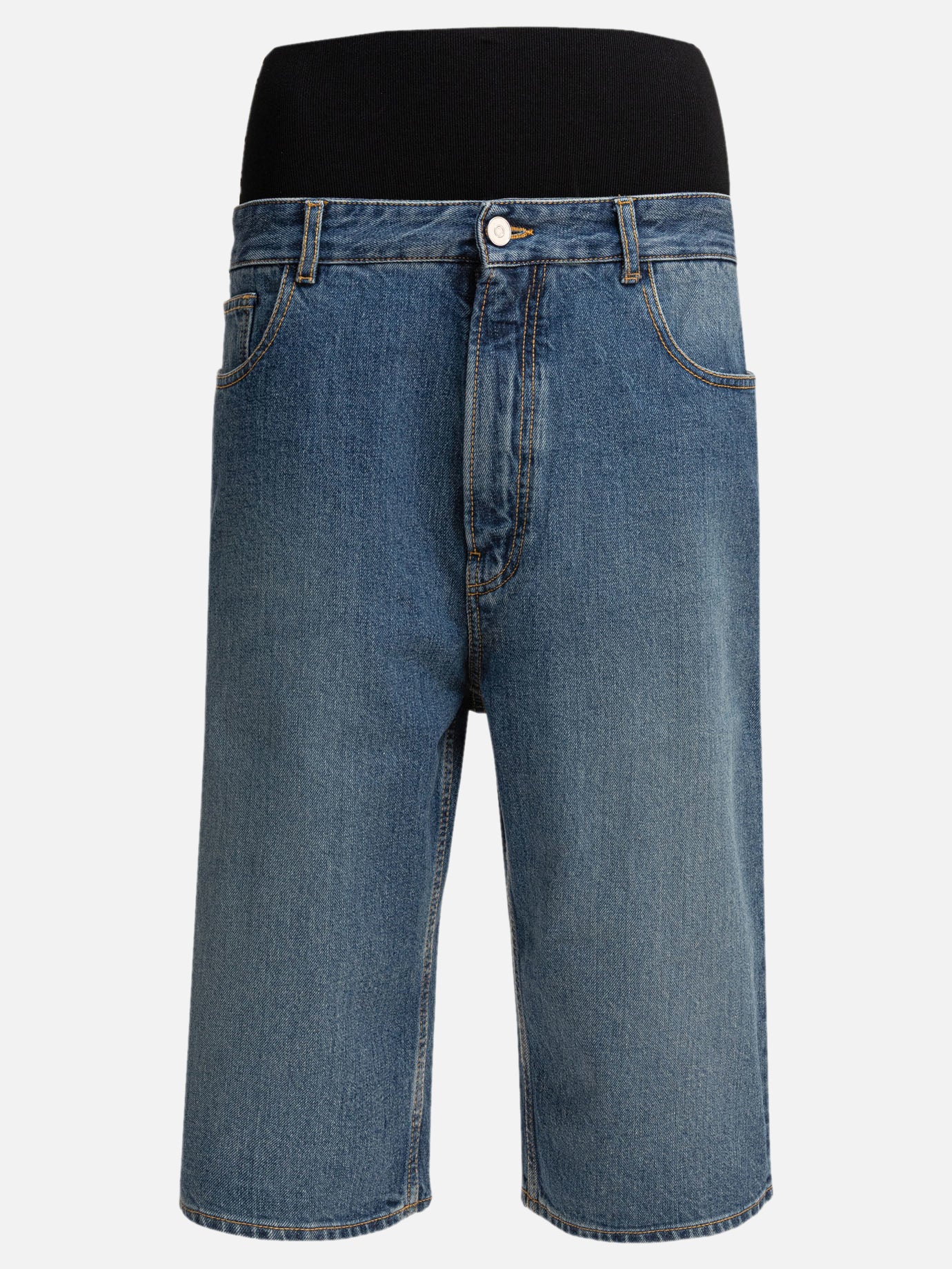 Five pockets shorts Solid colour  Blue - Alaïa Women | PLP | Replica Handbags  
