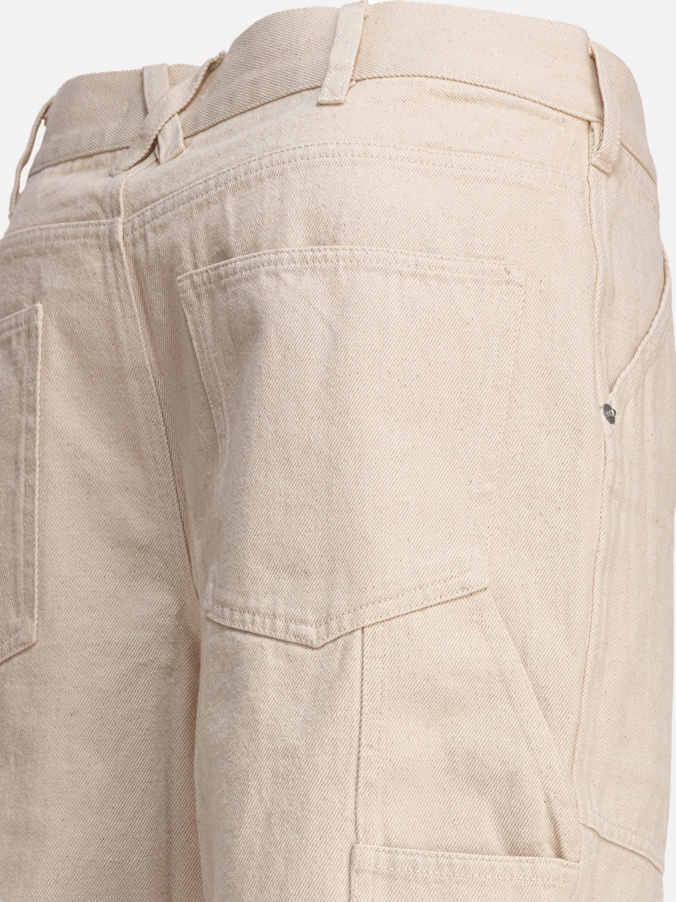 Work pants Solid colour  Beige - Alex Mill Men | PDP | Replica Handbags  | Zoom-Modal_4
