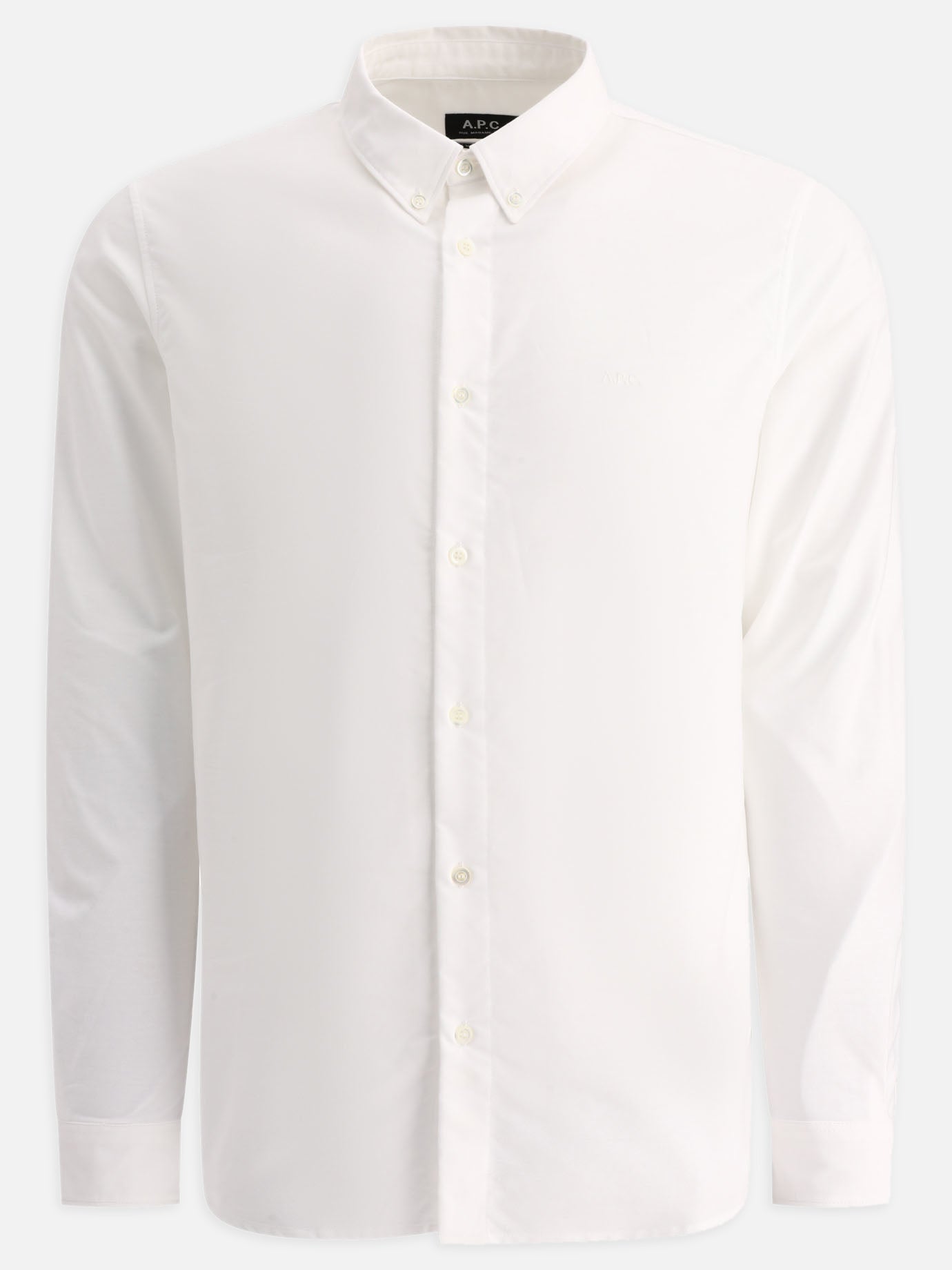 Formal shirts Solid colour  White - A.P.C. Men | PLP | Replica Handbags  
