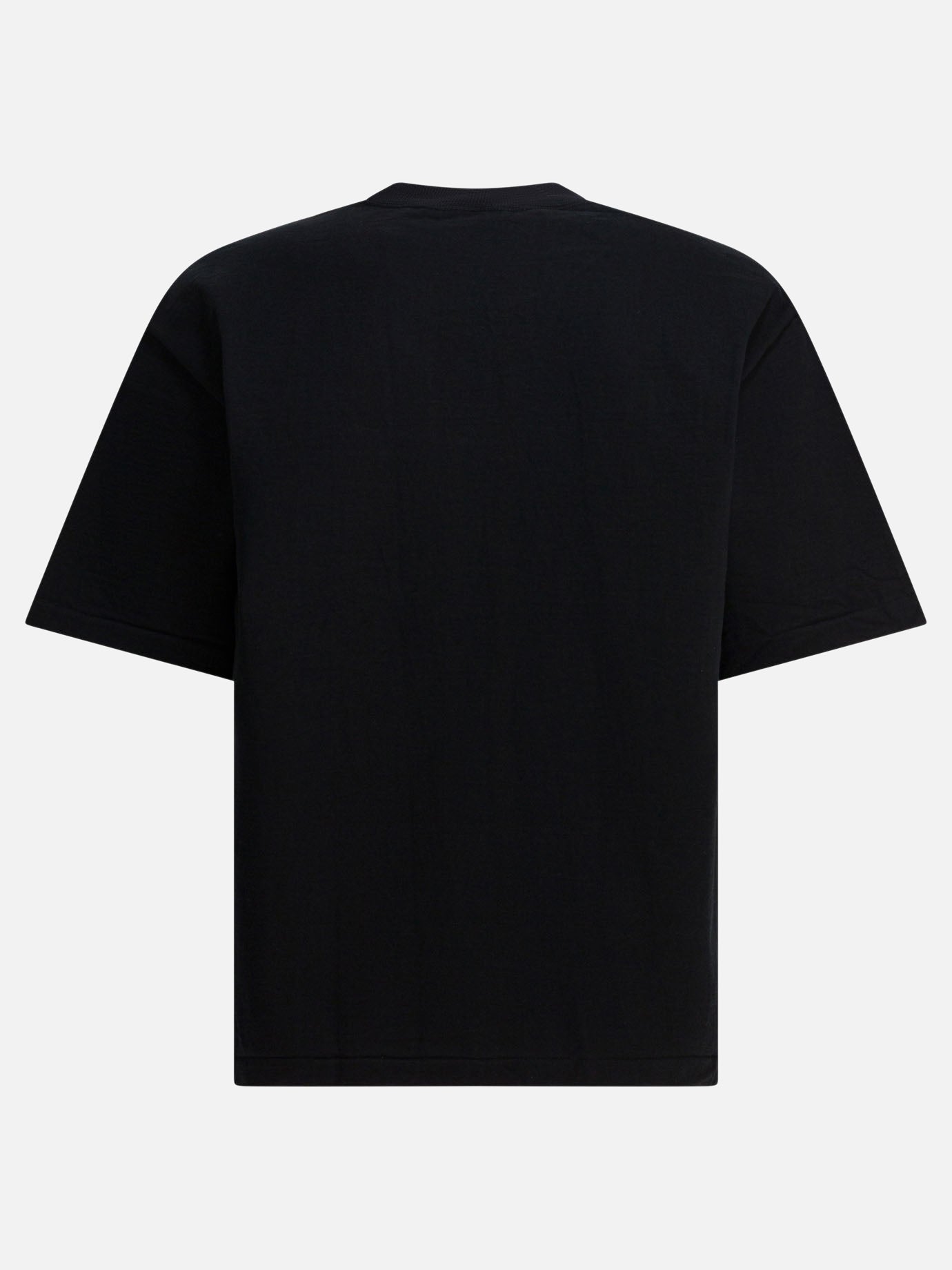 Crewneck t-shirts Solid colour  Black - Auralee Men | PDP | Replica Handbags  | Zoom-Modal_2
