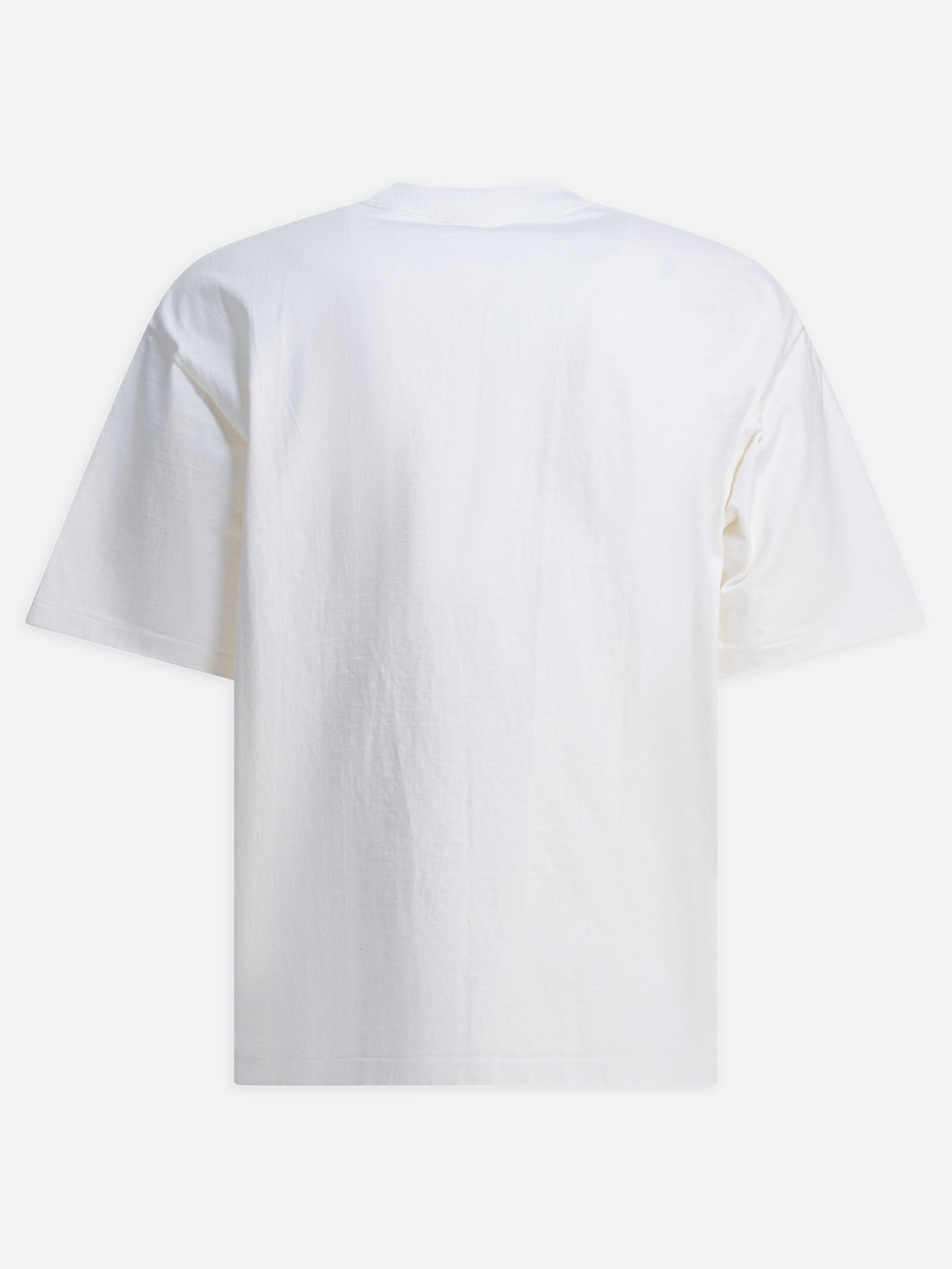 Crewneck t-shirts Solid colour  White - Auralee Men | PDP | Replica Handbags  | Zoom-Modal_2
