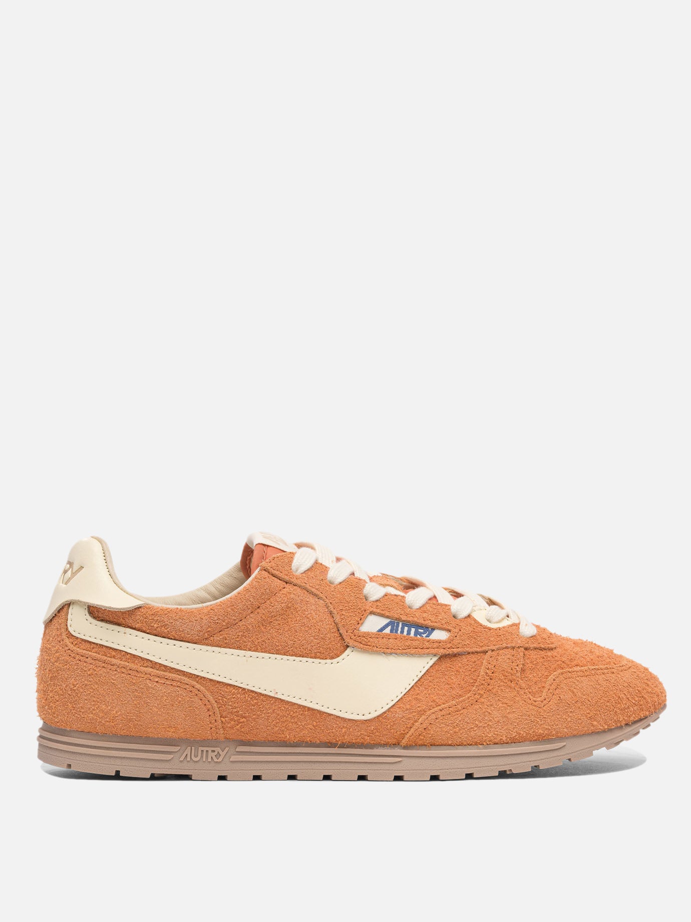 Low top sneakers 90% suede 5% nylon 5% leather - 100% rubber  Orange - Autry Men | PDP | Replica Handbags  | thumbnail