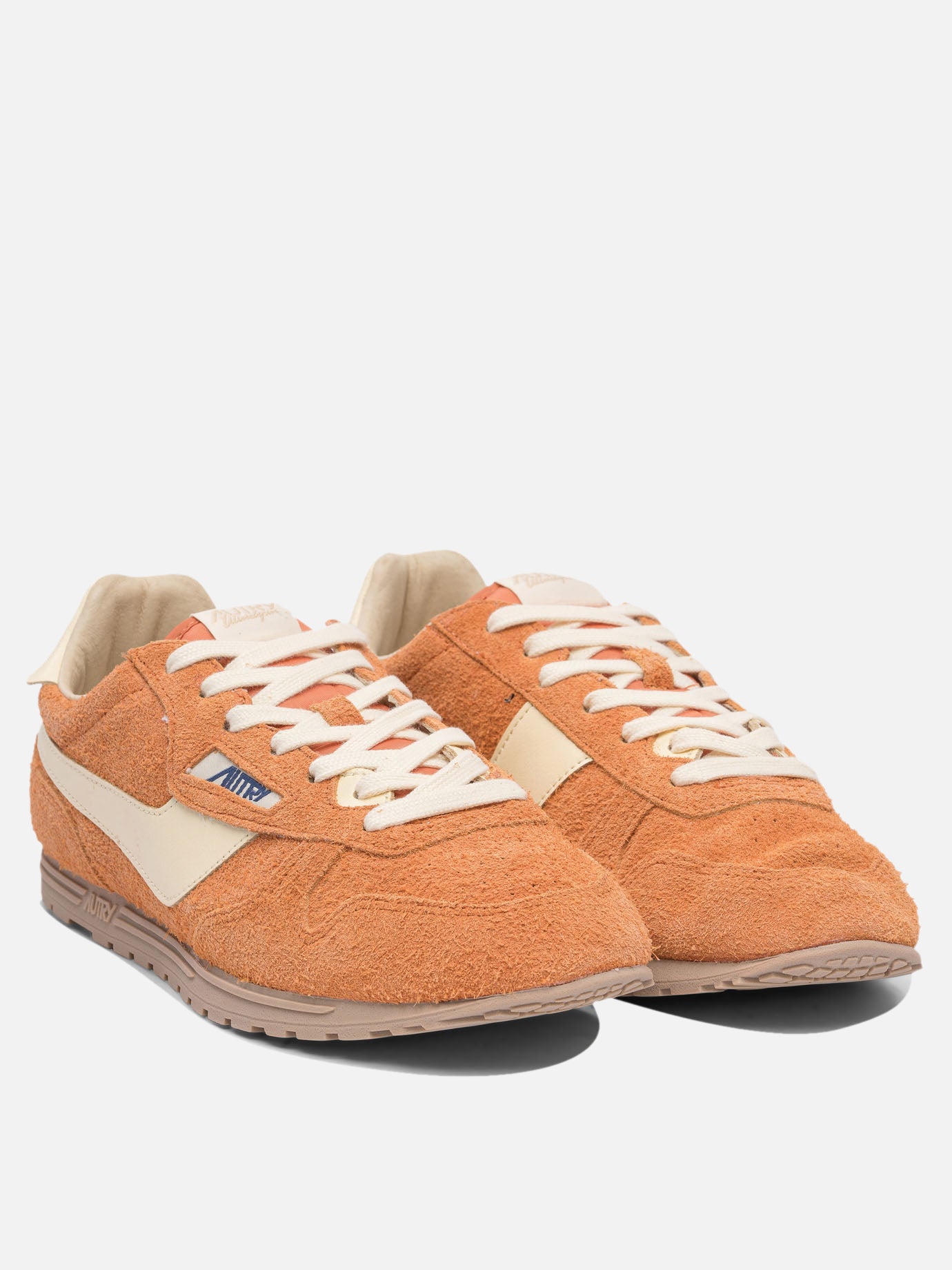 Low top sneakers 90% suede 5% nylon 5% leather - 100% rubber  Orange - Autry Men | PDP | Replica Handbags  | Zoom-Modal_2
