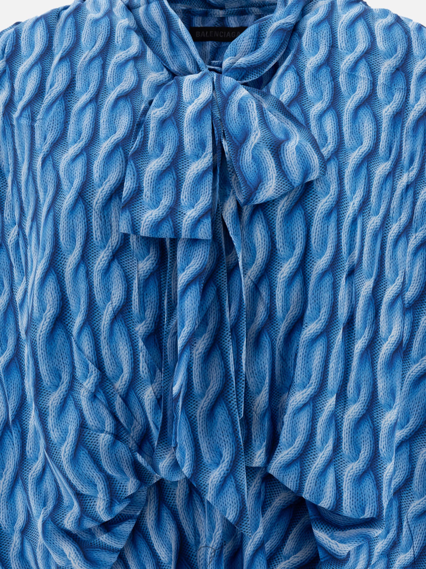 Long dresses Graphics  Blue - Balenciaga Women | PDP | Replica Handbags  | Zoom-Modal_3
