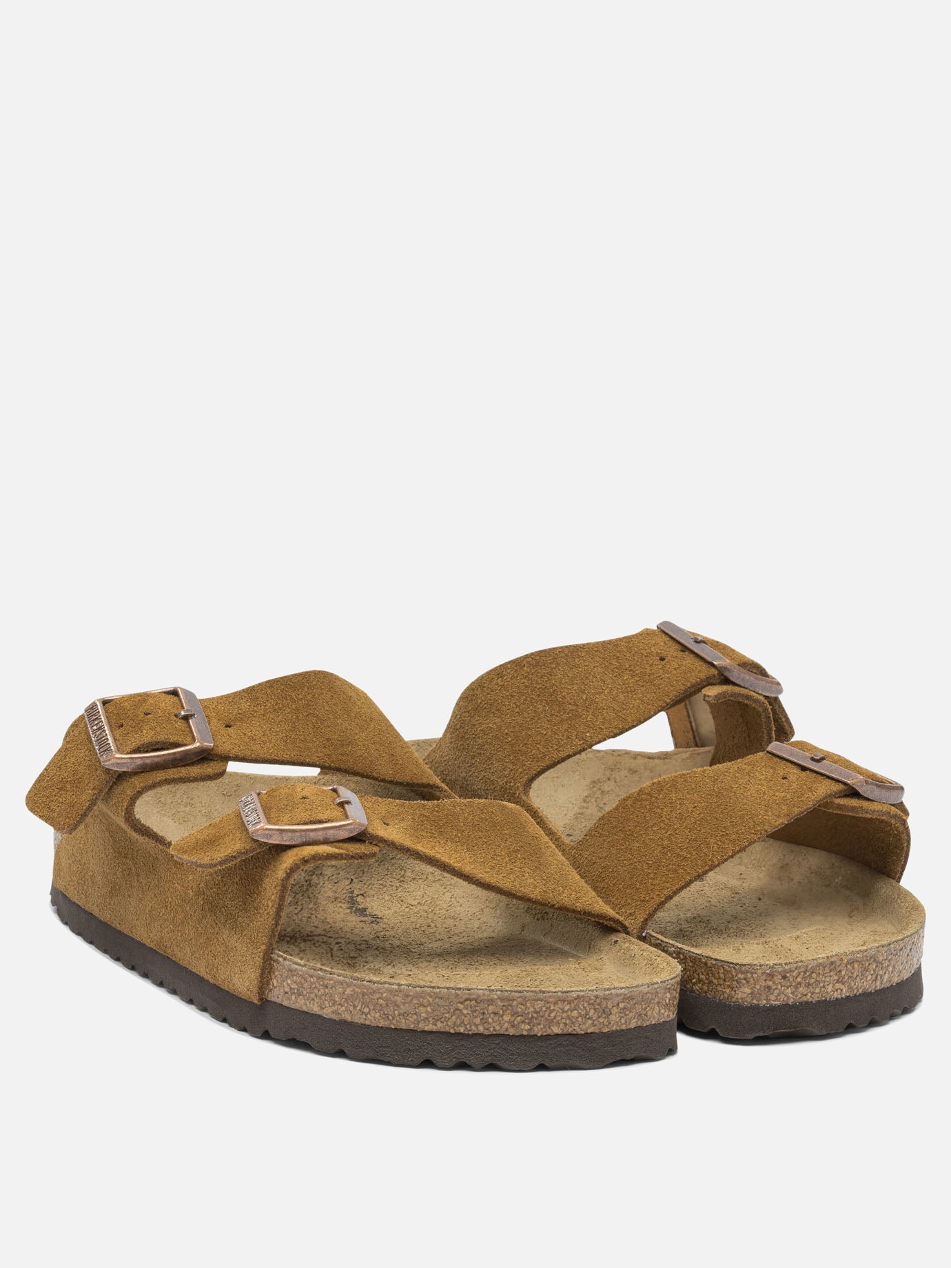 Casual sandals 100% suede - 100% EVA  Brown - Birkenstock Men | PLP | Replica Handbags  | 2
