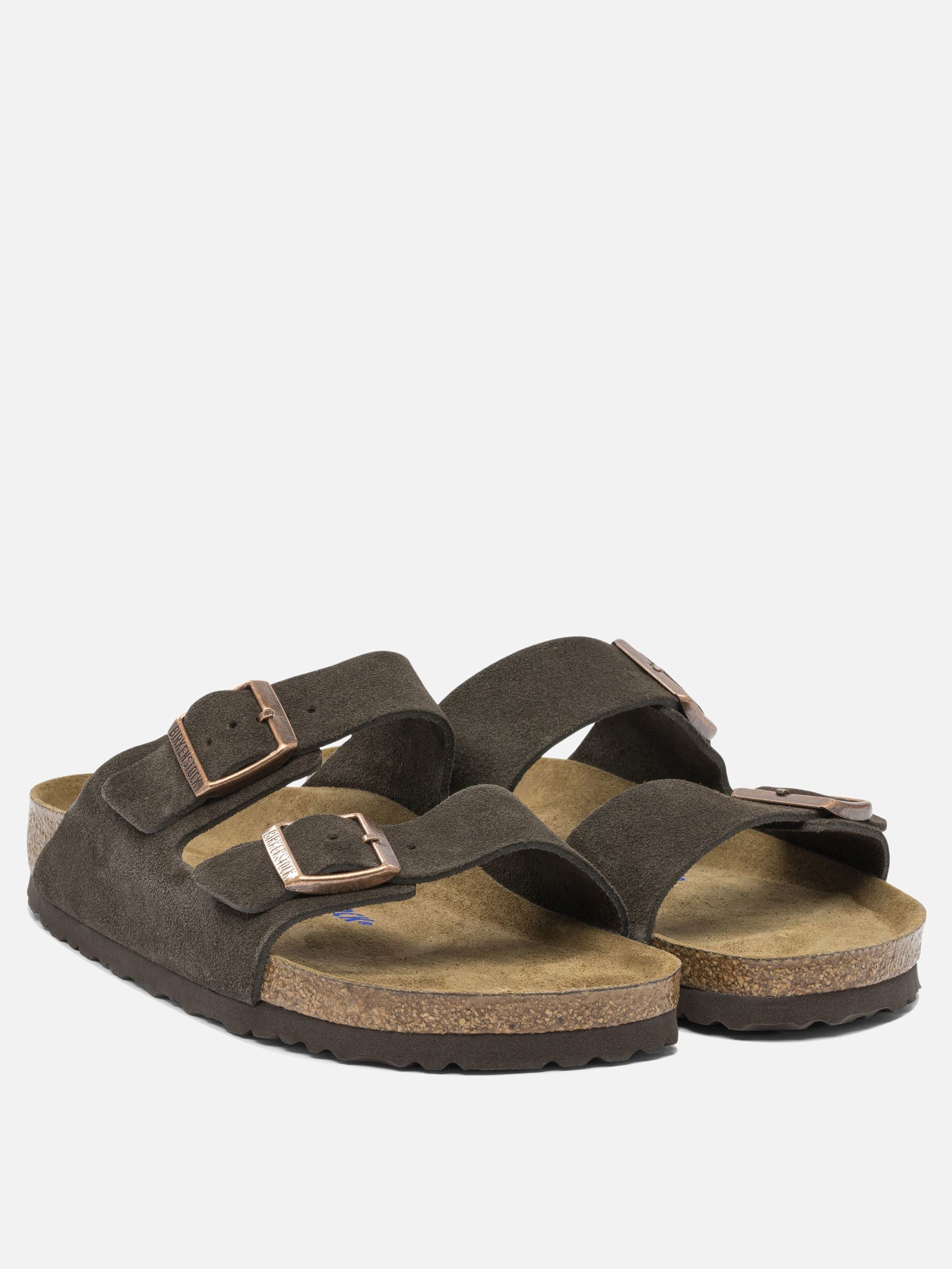 Casual sandals 100% suede - 100% EVA  Brown - Birkenstock Men | PLP | Replica Handbags  | 2
