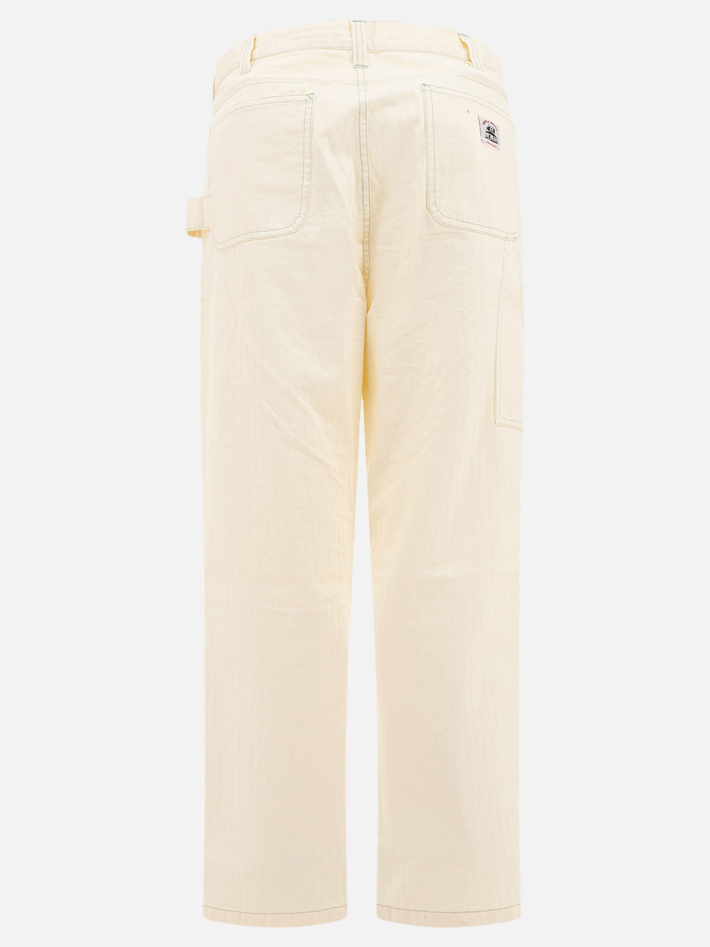 Work pants Solid colour  White - Bode Men | PDP | Replica Handbags  | Zoom-Modal_2
