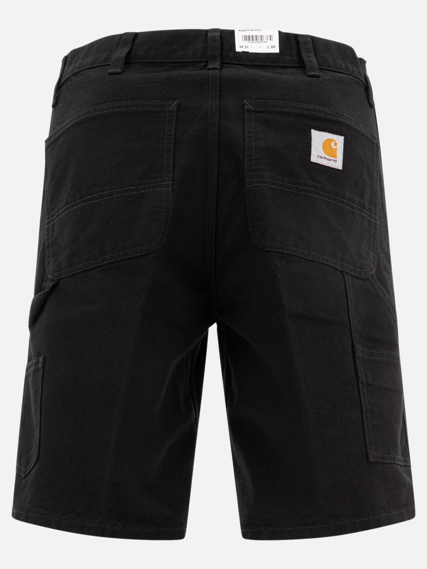 Utility shorts Solid colour  Black - Carhartt WIP Men | PLP | Replica Handbags  | 2
