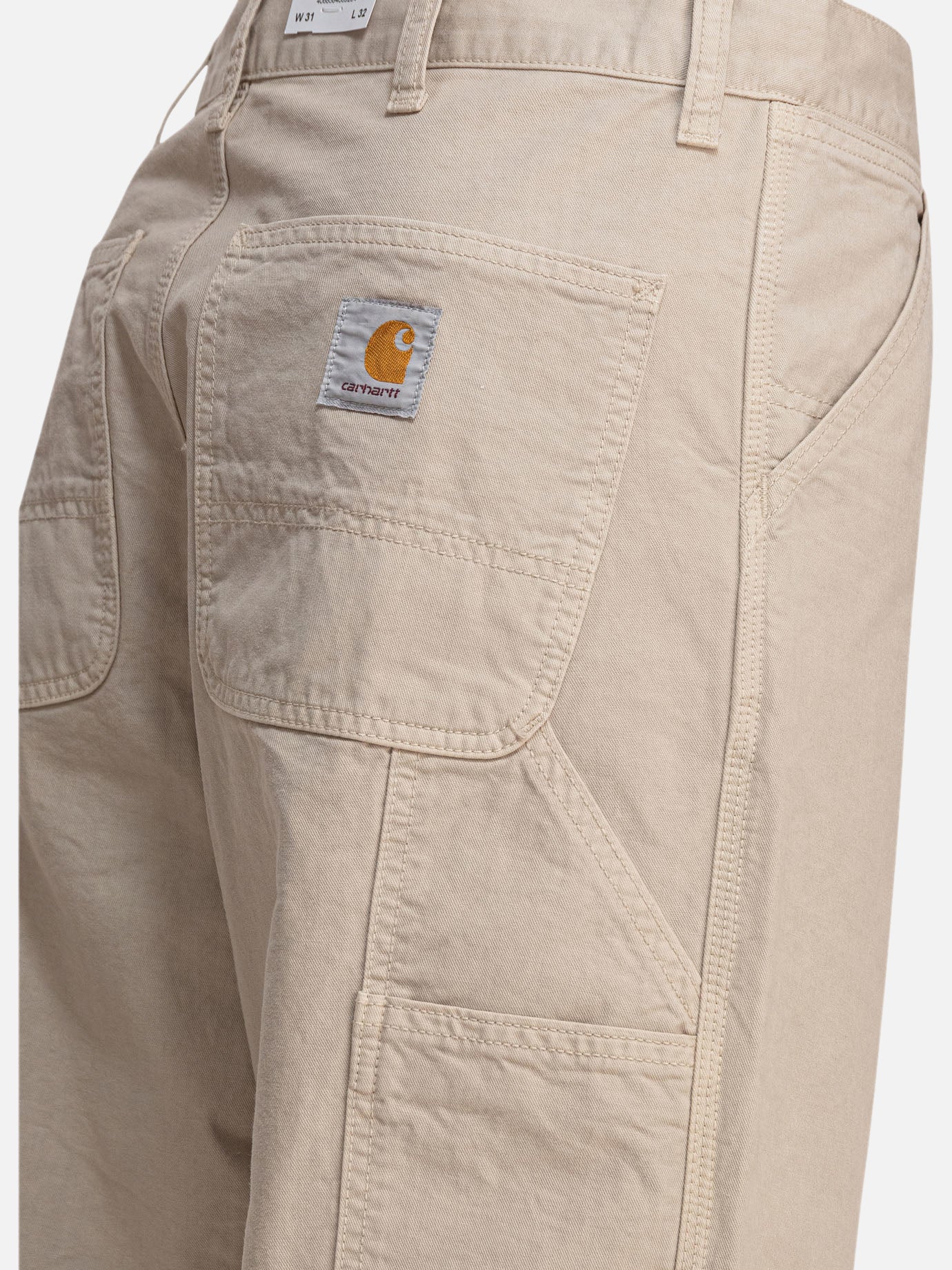 Work pants Solid colour  Beige - Carhartt WIP Men | PDP | Replica Handbags  | Zoom-Modal_4
