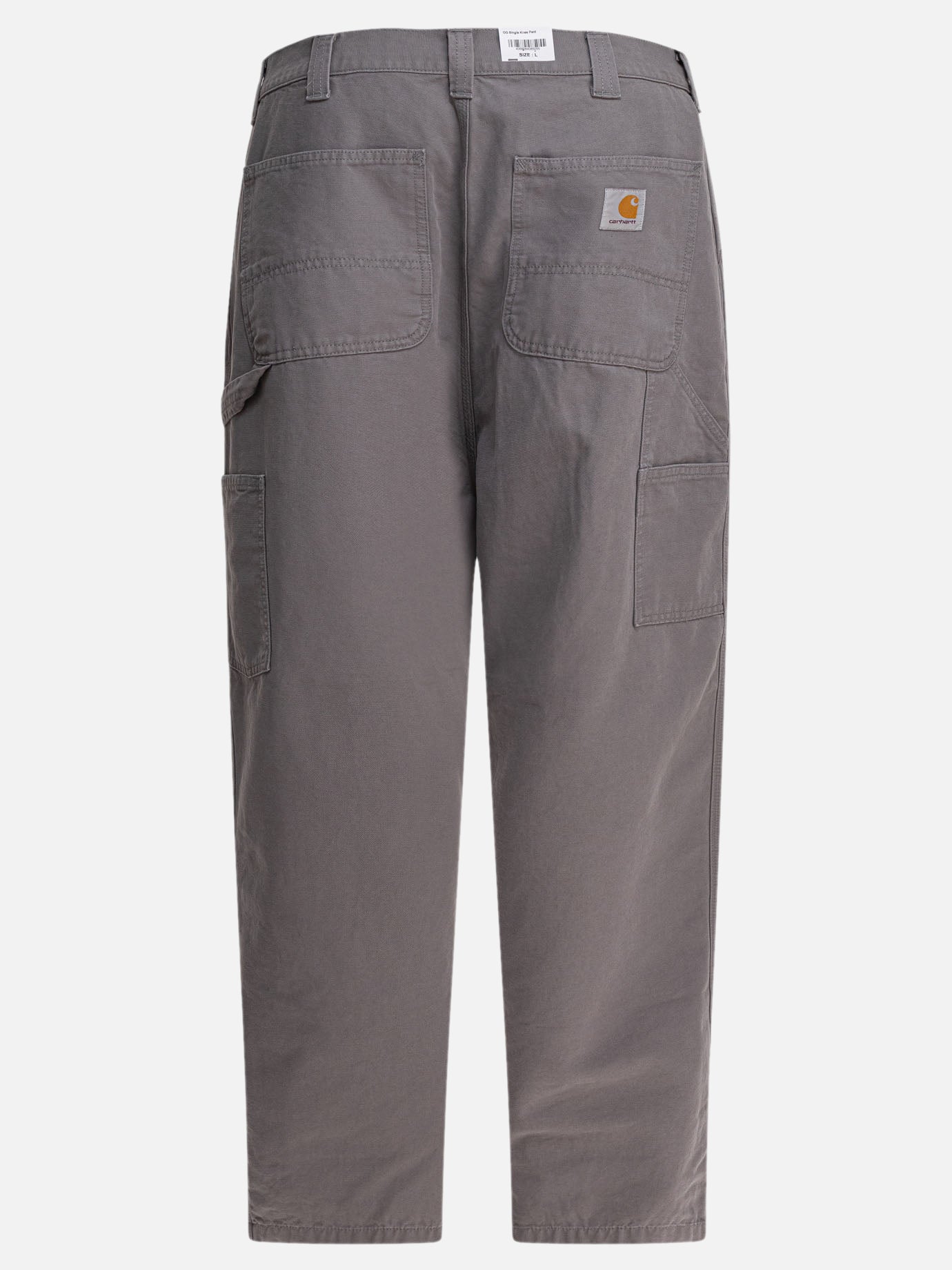 Work pants Solid colour  Grey - Carhartt WIP Men | PDP | Replica Handbags  | thumbnail_2