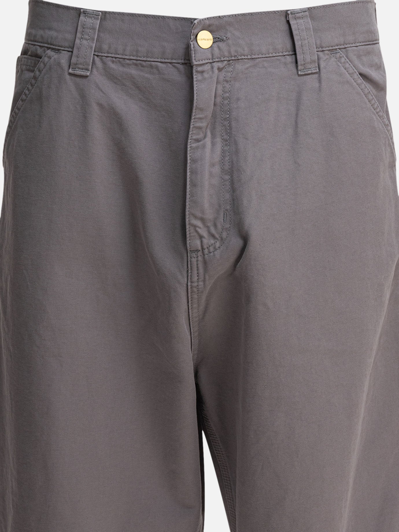 Work pants Solid colour  Grey - Carhartt WIP Men | PDP | Replica Handbags  | thumbnail_3