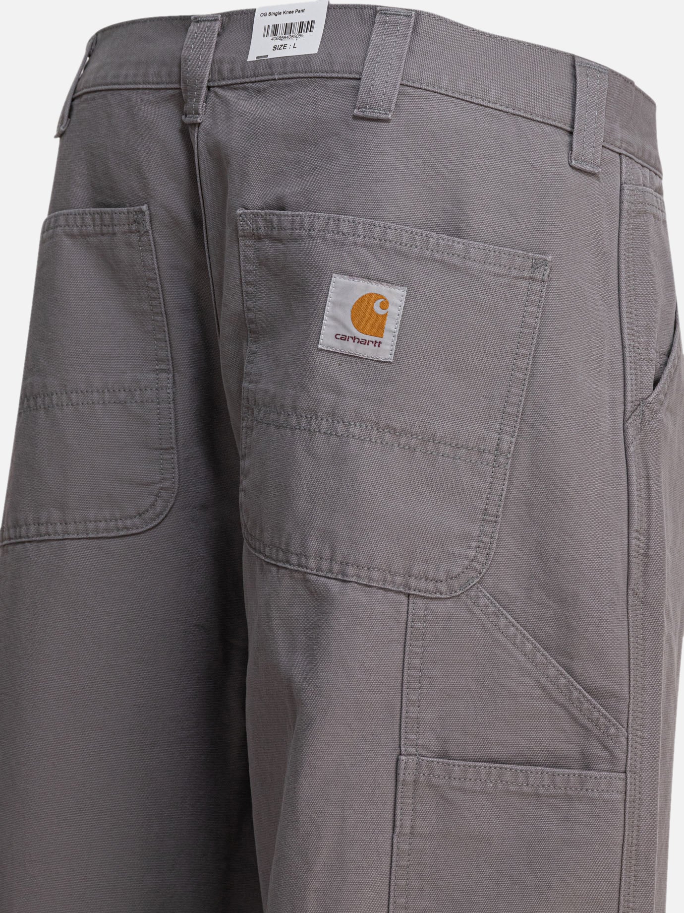 Work pants Solid colour  Grey - Carhartt WIP Men | PDP | Replica Handbags  | Zoom-Modal_4
