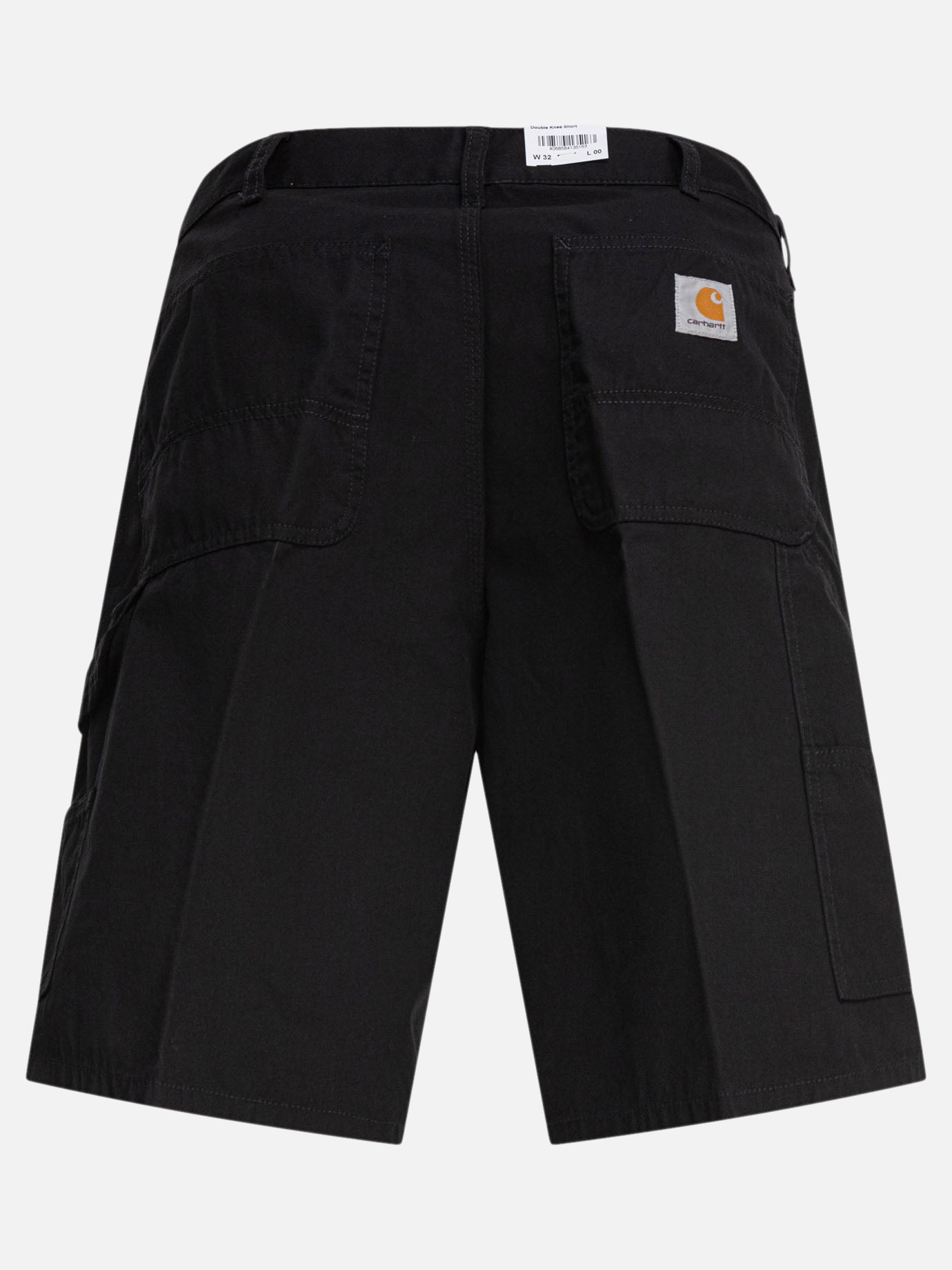 Utility shorts Solid colour  Black - Carhartt WIP Men | PDP | Replica Handbags  | thumbnail_2