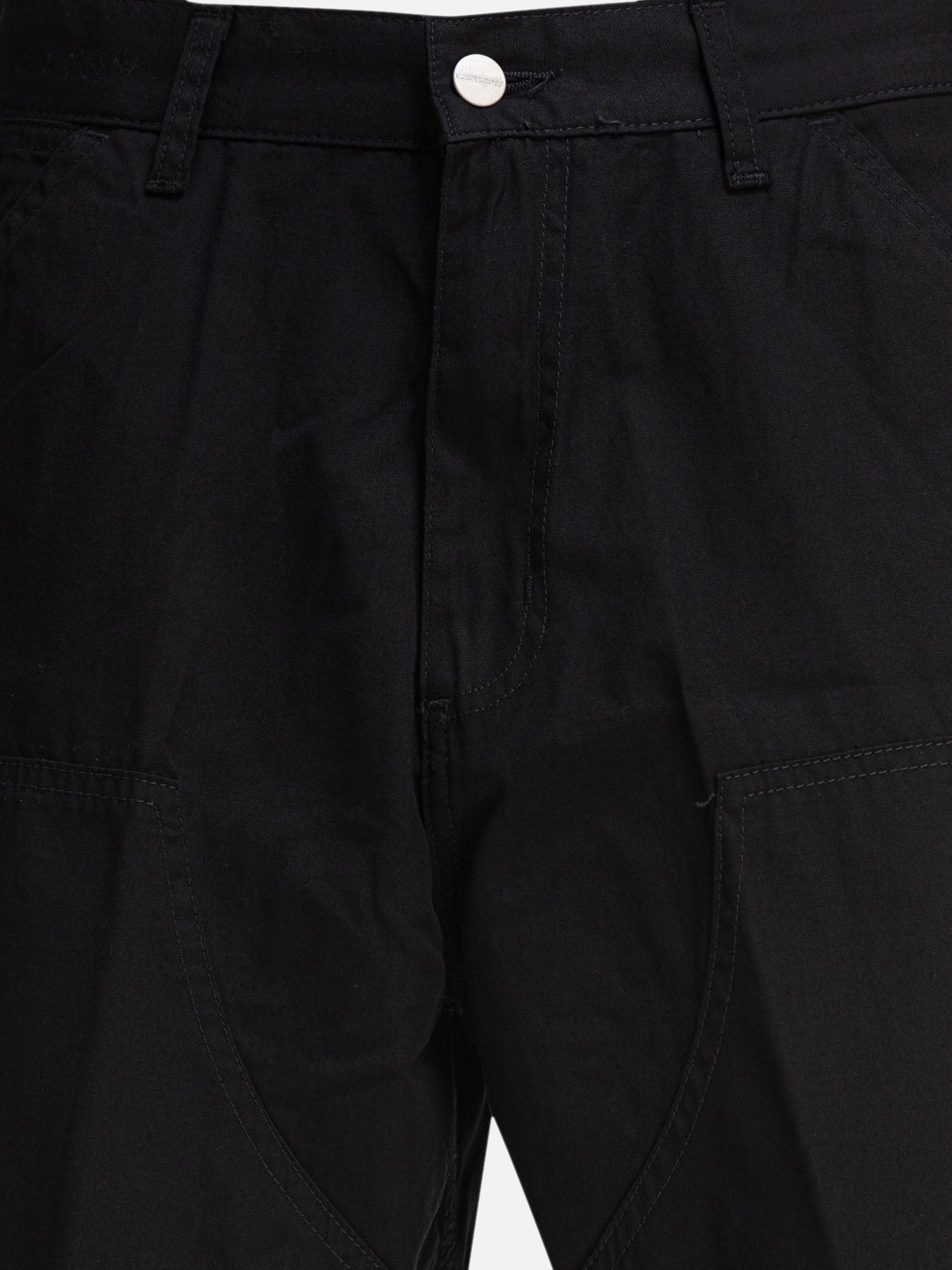 Utility shorts Solid colour  Black - Carhartt WIP Men | PDP | Replica Handbags  | thumbnail_3