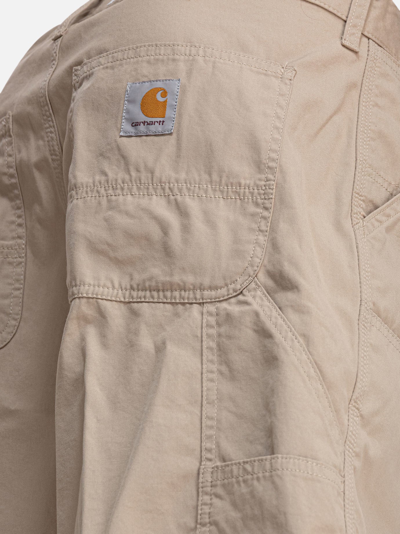 Utility shorts Solid colour  Beige - Carhartt WIP Men | PDP | Replica Handbags  | thumbnail_4