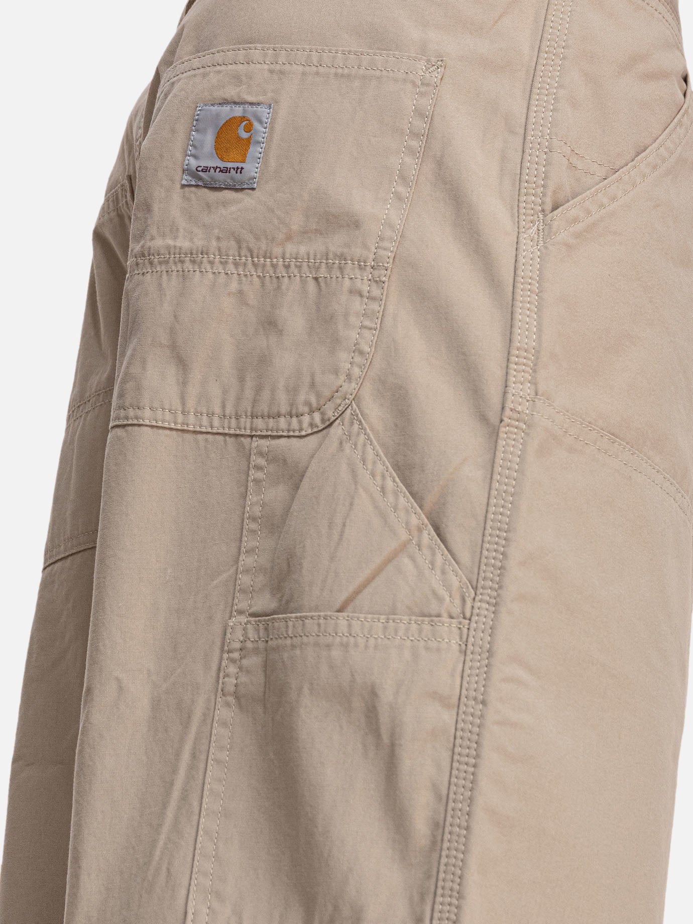 Work pants Solid colour  Beige - Carhartt WIP Men | PDP | Replica Handbags  | thumbnail_4