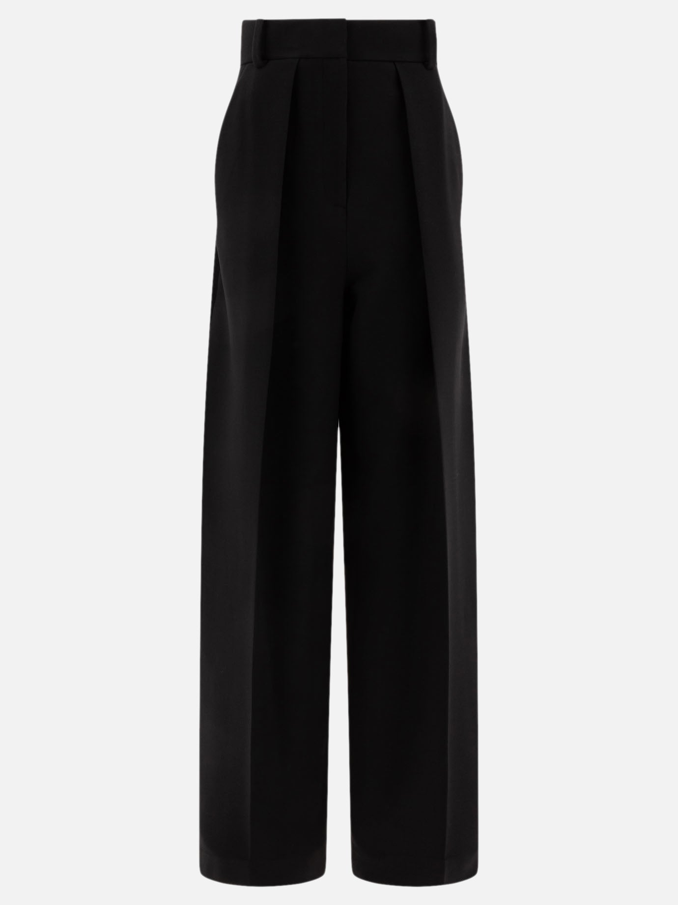 Tailored trousers Solid colour  Black - Khaite Women | PLP | Replica Handbags  
