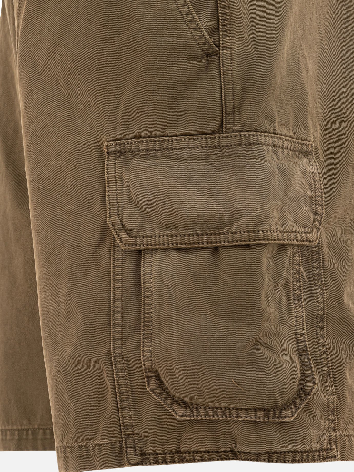 Cargo shorts Solid colour  Green - Loewe Men | PDP | Replica Handbags  | Zoom-Modal_4
