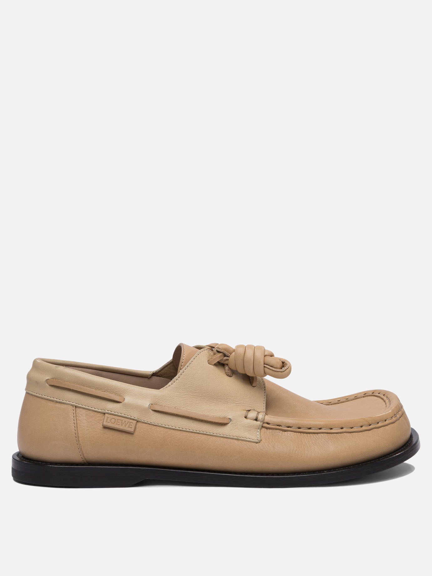 Laced loafers 100% leather - 80% leather 20% rubber  Beige - Loewe Men | PLP | Replica Handbags  
