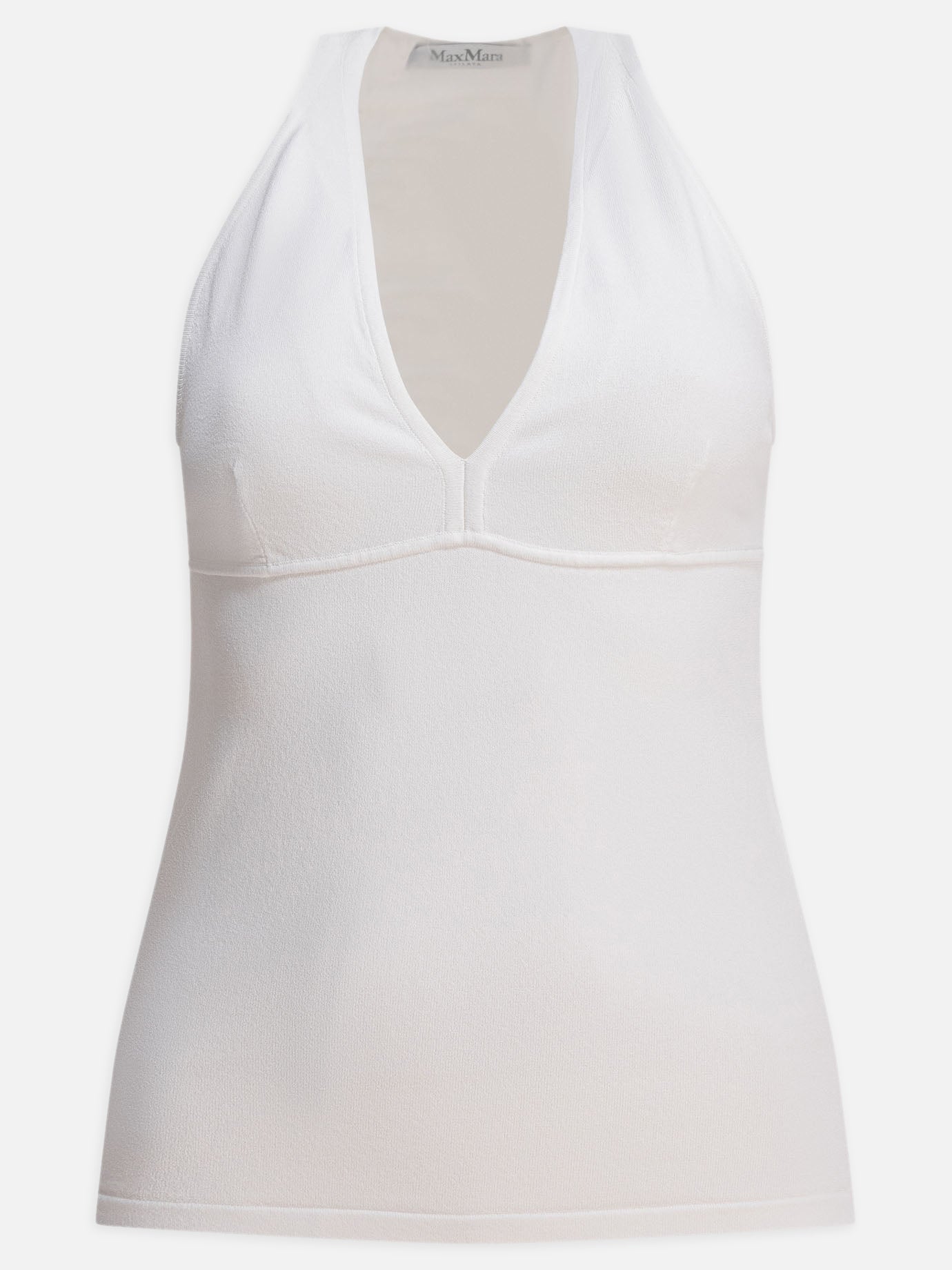 Tank tops Solid colour  White - Max Mara Women | PDP | Replica Handbags  | thumbnail