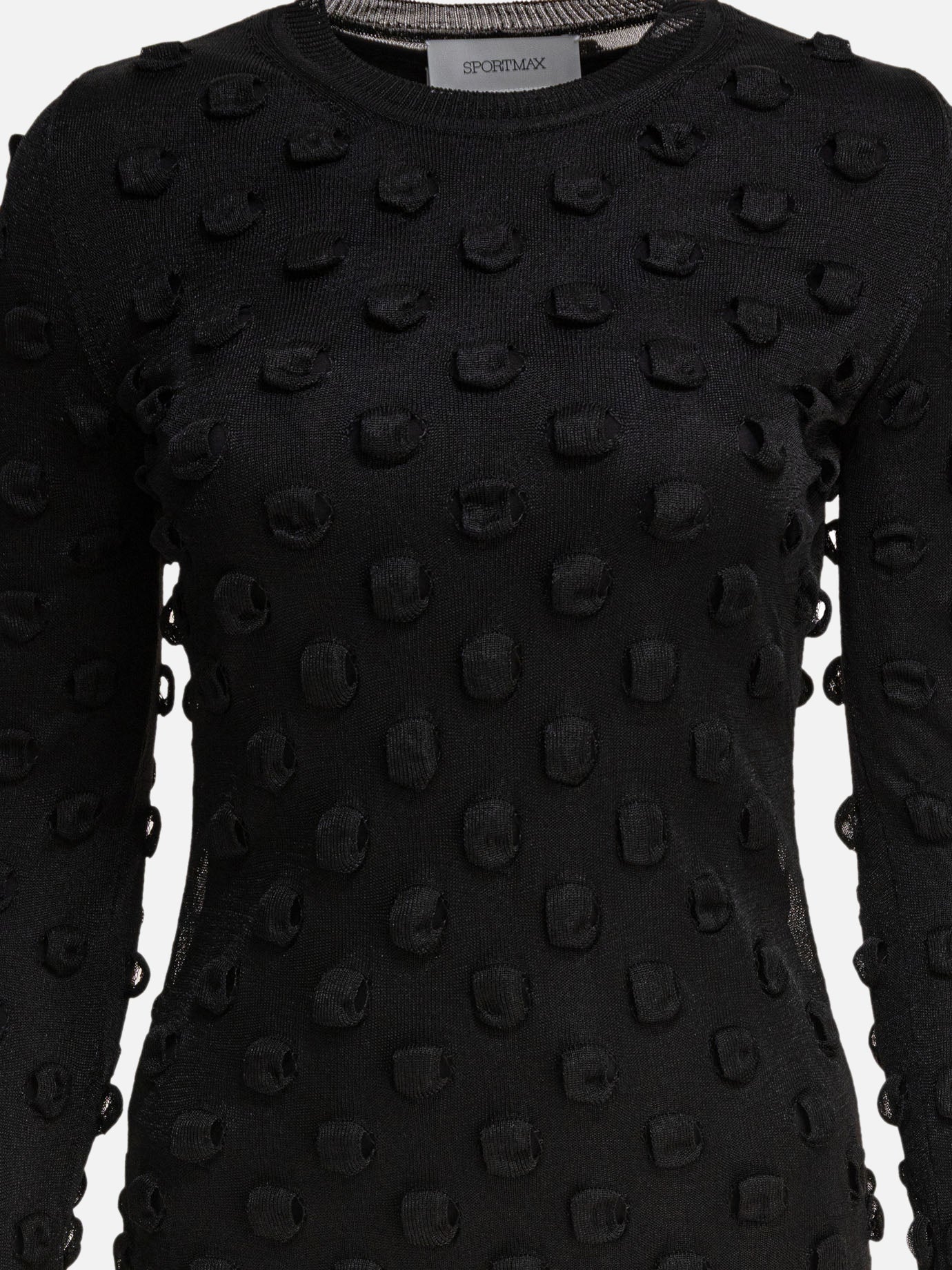 Long dresses Solid colour  Black - Max Mara Sportmax Women | PDP | Replica Handbags  | Zoom-Modal_3
