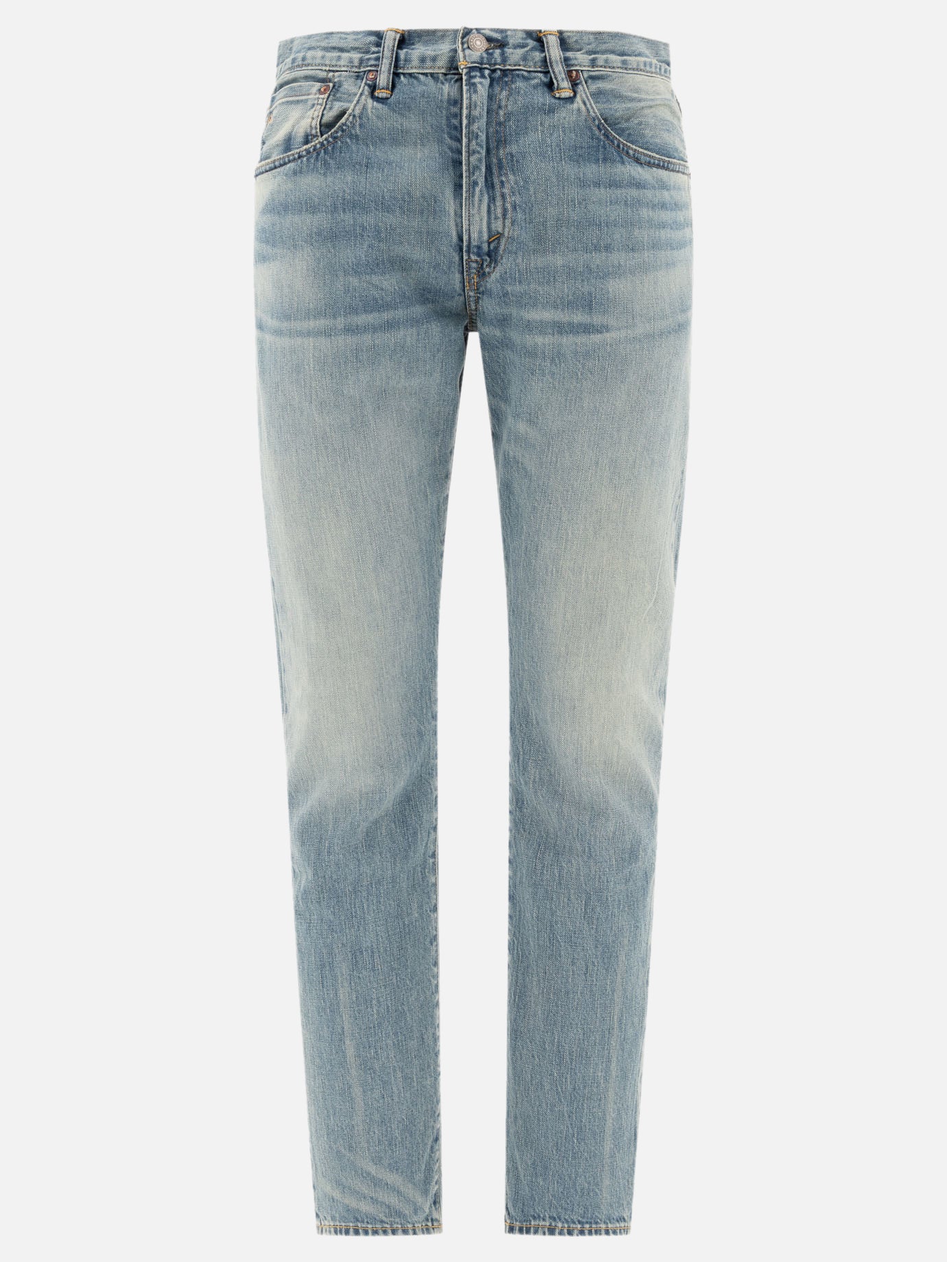 Straight-leg jeans Solid colour  Light blue - RRL by Ralph Lauren Men | PLP | Replica Handbags  
