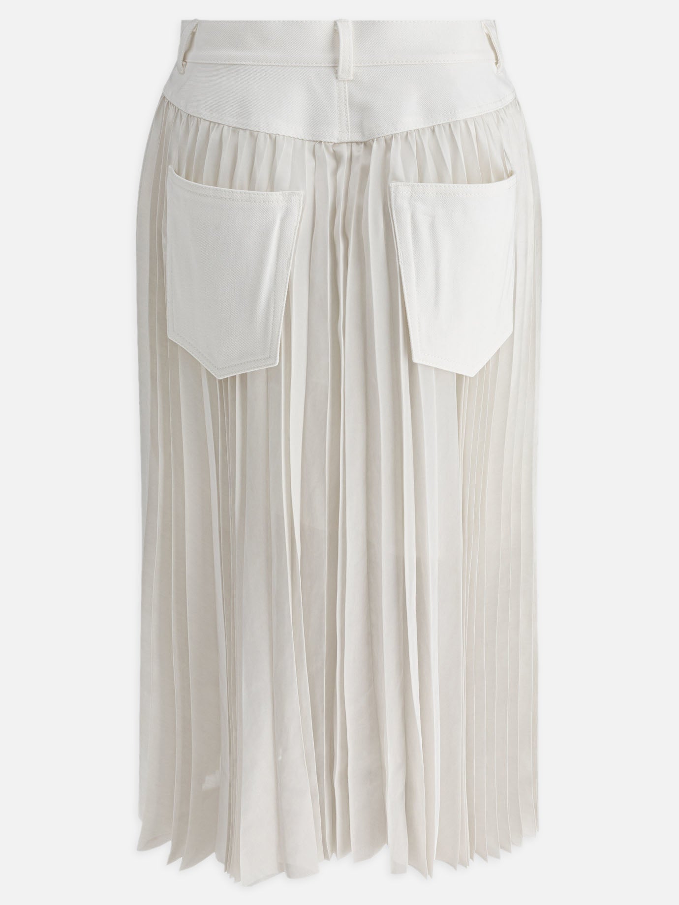 Long skirts Solid colour  White - Sacai Women | PLP | Replica Handbags  | 2
