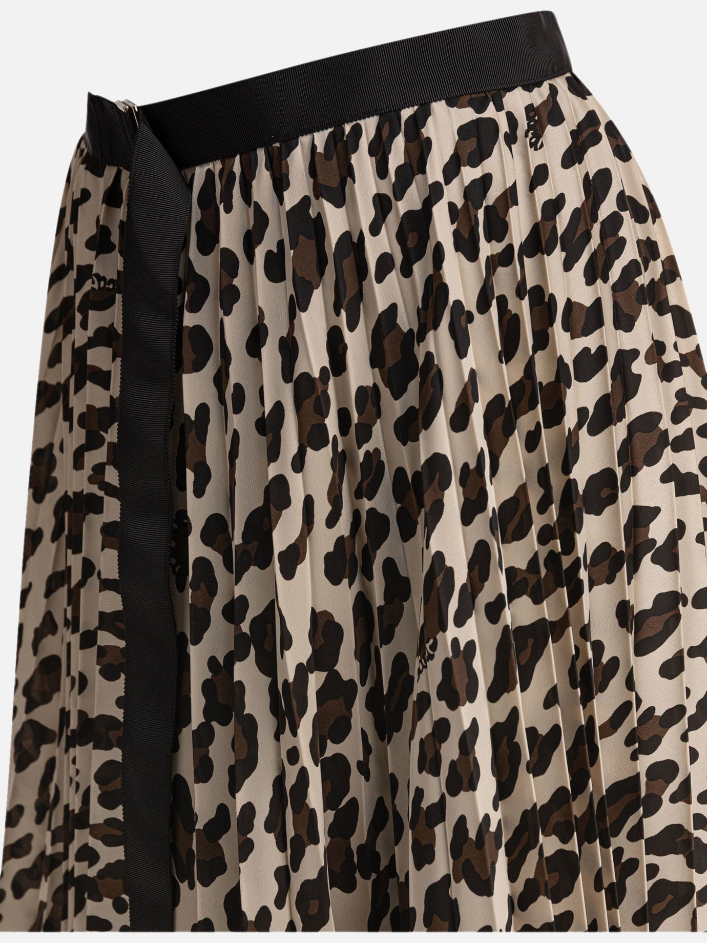Long skirts Animal print  Beige - Sacai Women | PDP | Replica Handbags  | Zoom-Modal_4
