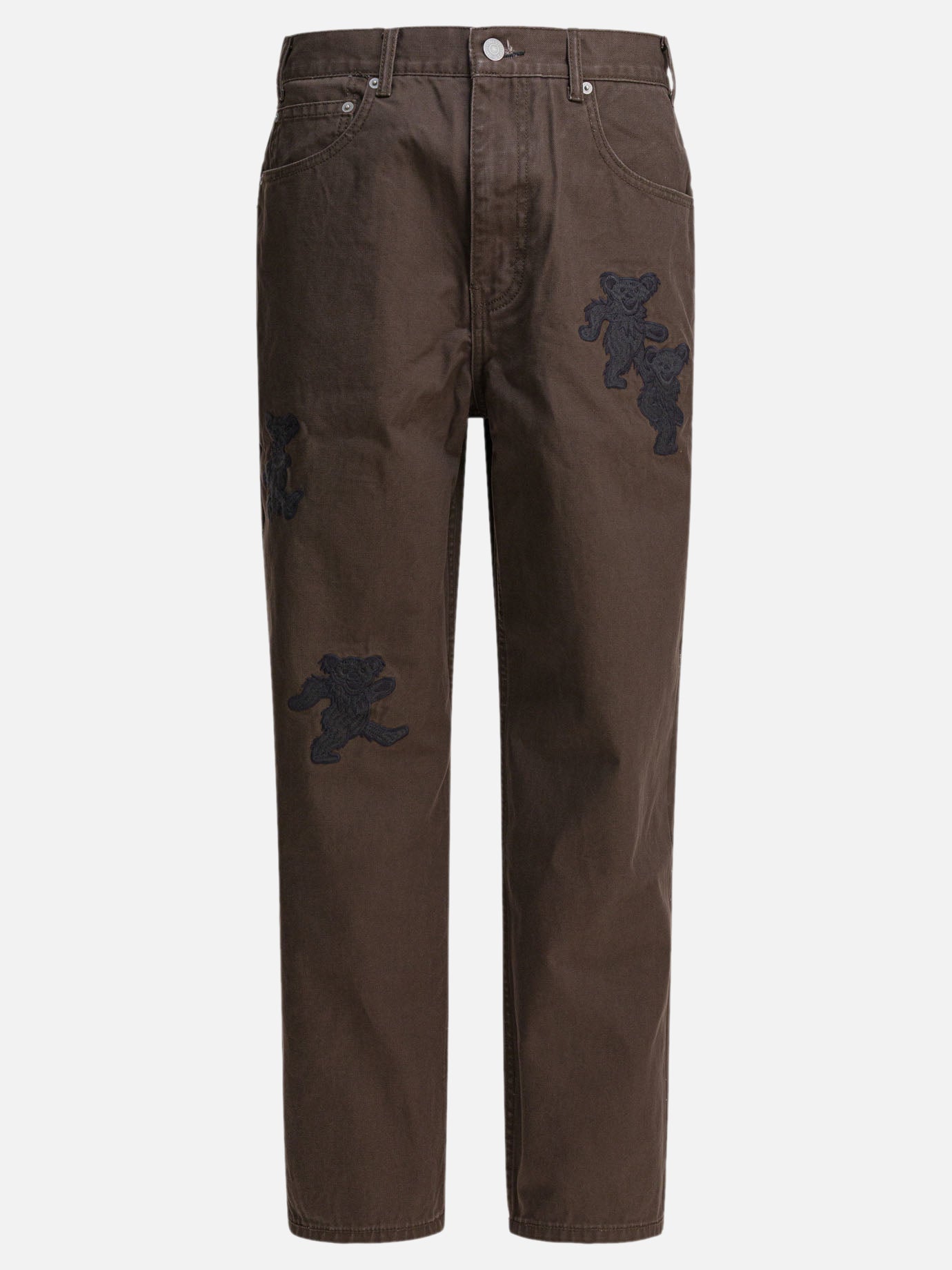 Work pants Embroidered  Brown - Thisisneverthat® Men | PLP | Replica Handbags  
