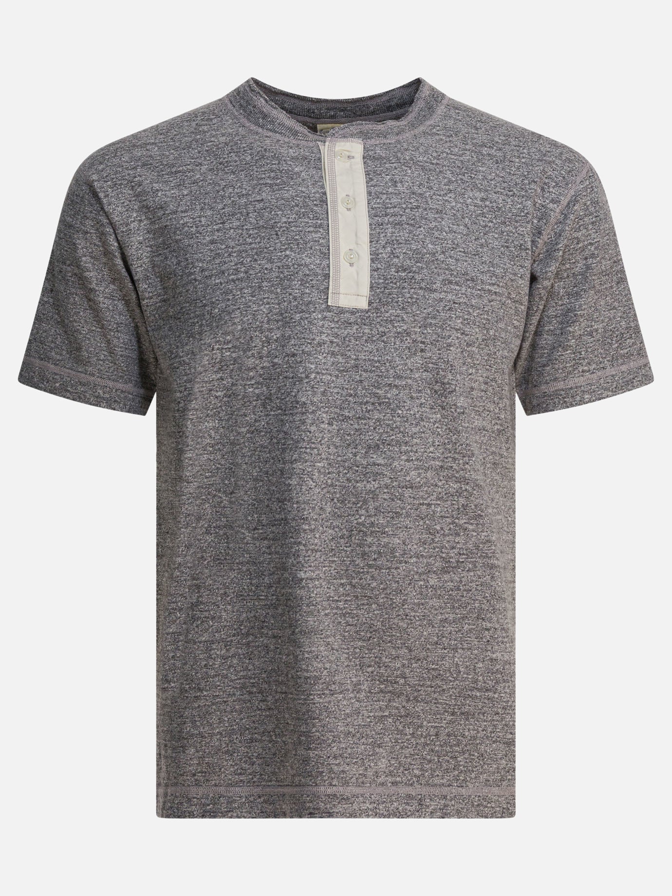 Crewneck t-shirts Solid colour  Grey - Buzz Rickson's Men | PLP | Replica Handbags  
