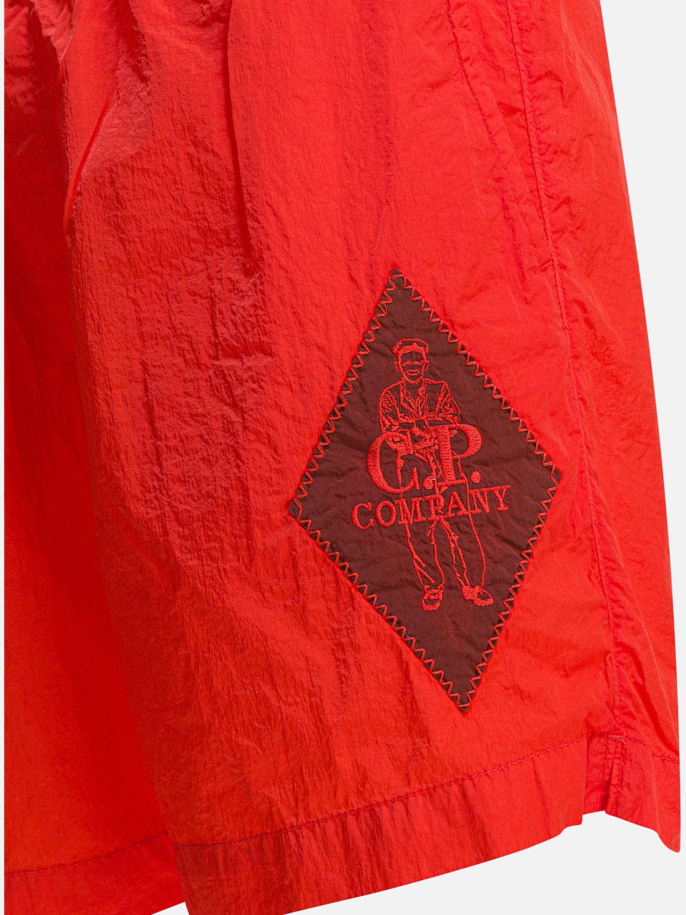 Swim shorts Logo  Red - C.P. Company Men | PDP | Replica Handbags  | Zoom-Modal_4
