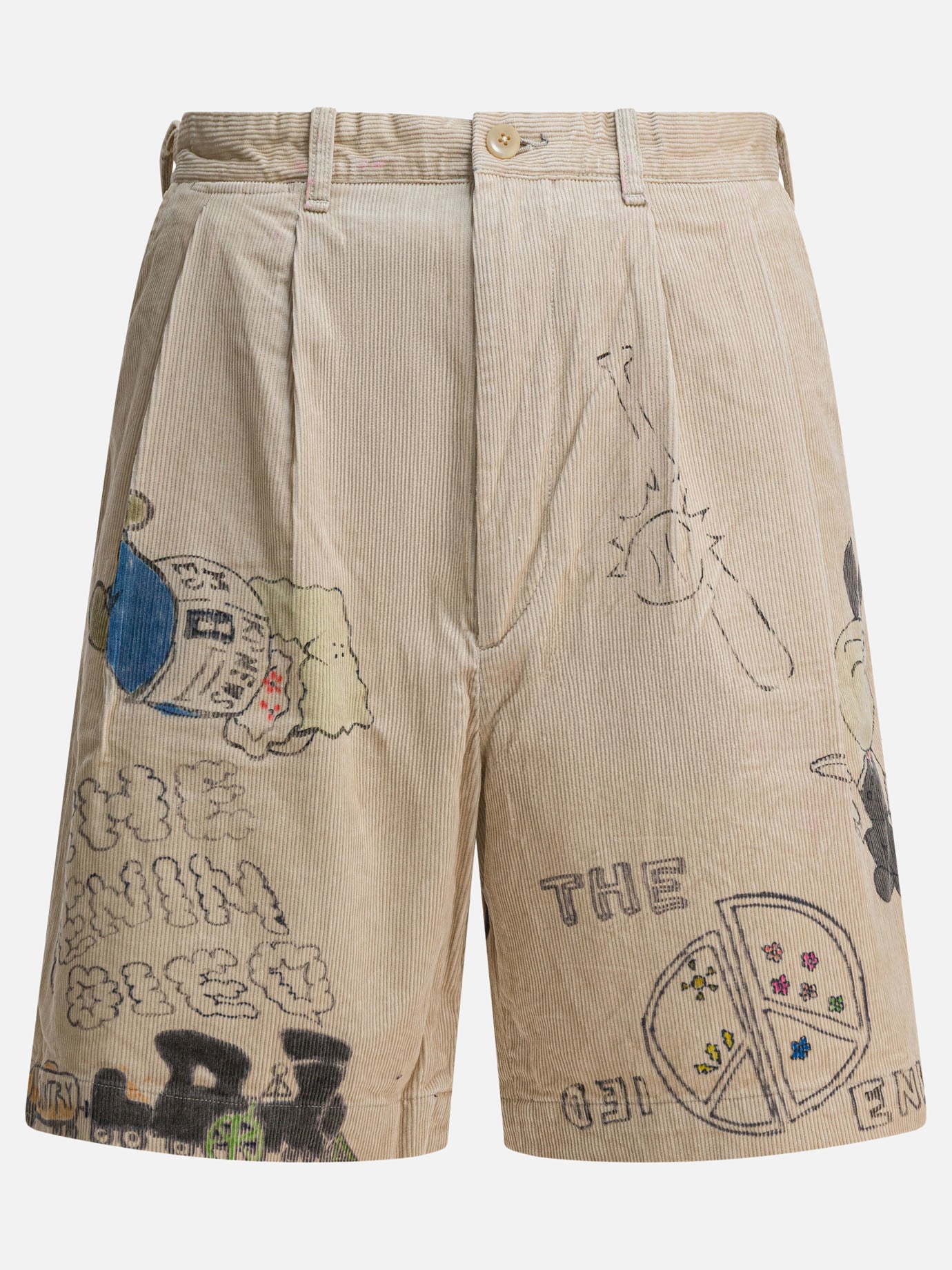Five pockets shorts Graphics  Beige - KAPITAL Men | PLP | Replica Handbags  
