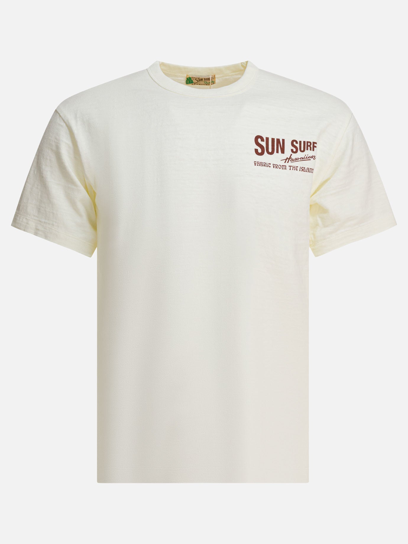 Crewneck t-shirts Logo  Beige - Sun Surf Men | PDP | Replica Handbags  | Zoom-Modal

