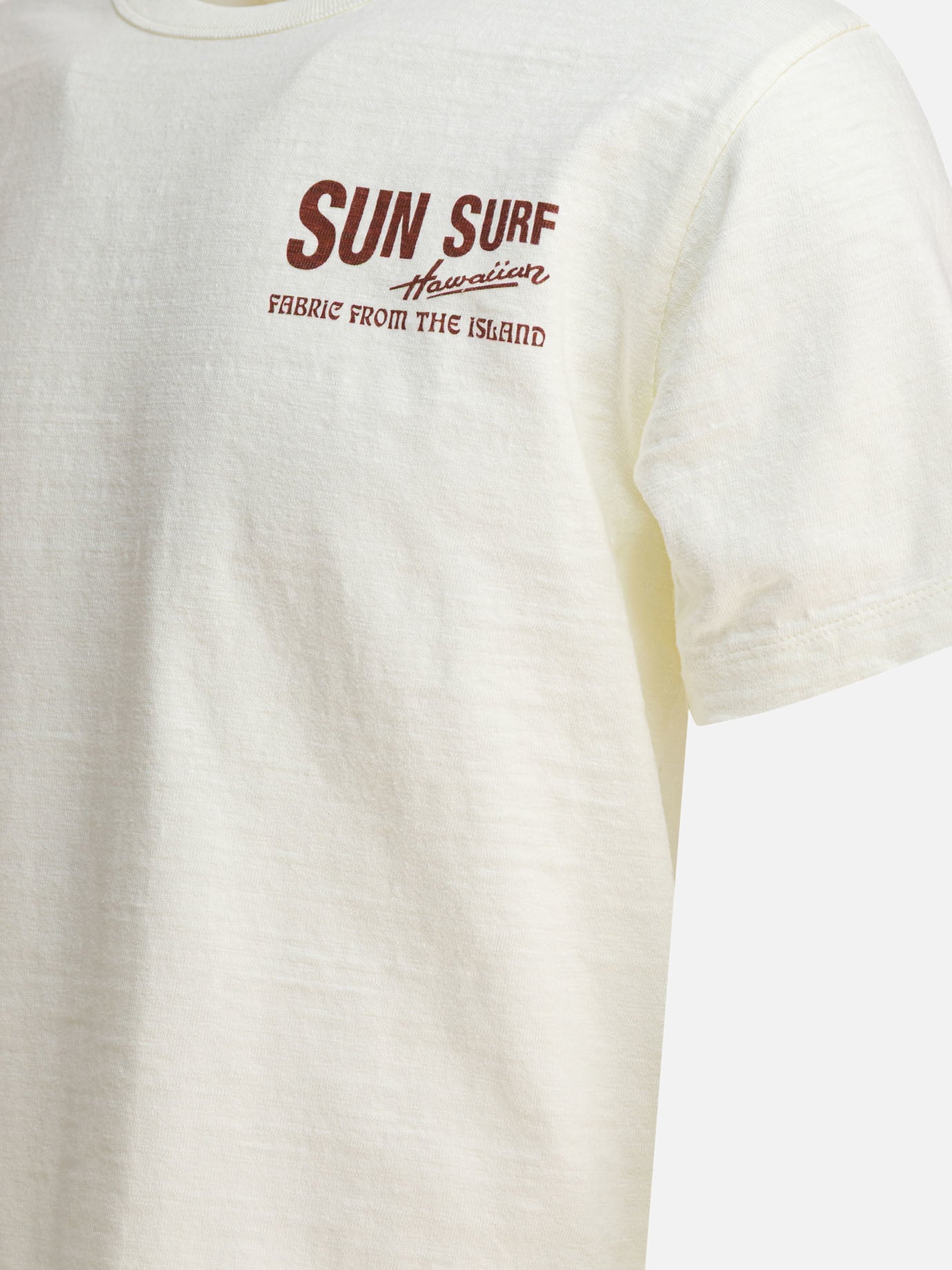 Crewneck t-shirts Logo  Beige - Sun Surf Men | PDP | Replica Handbags  | thumbnail_4