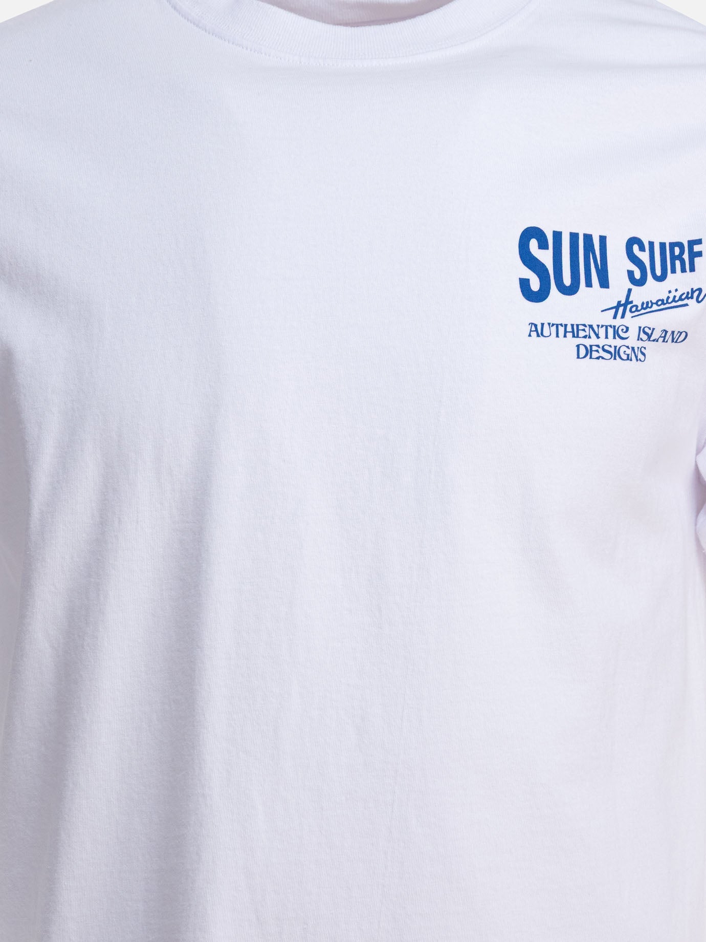 Crewneck t-shirts Logo  White - Sun Surf Men | PDP | Replica Handbags  | Zoom-Modal_3
