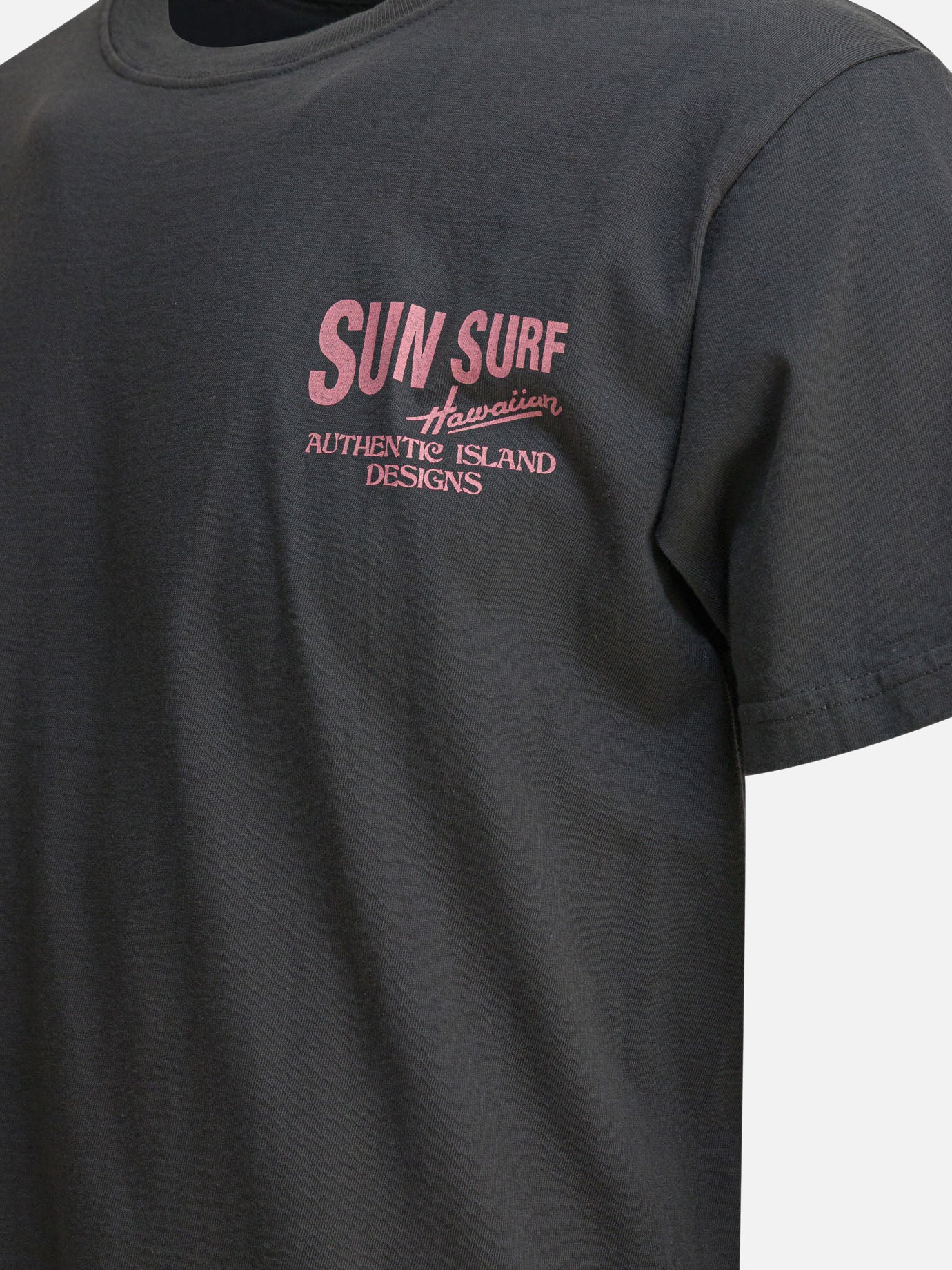 Crewneck t-shirts Logo  Grey - Sun Surf Men | PDP | Replica Handbags  | Zoom-Modal_4
