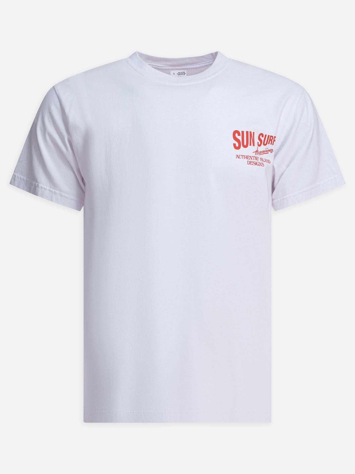 Crewneck t-shirts Logo  White - Sun Surf Men | PLP | Replica Handbags  
