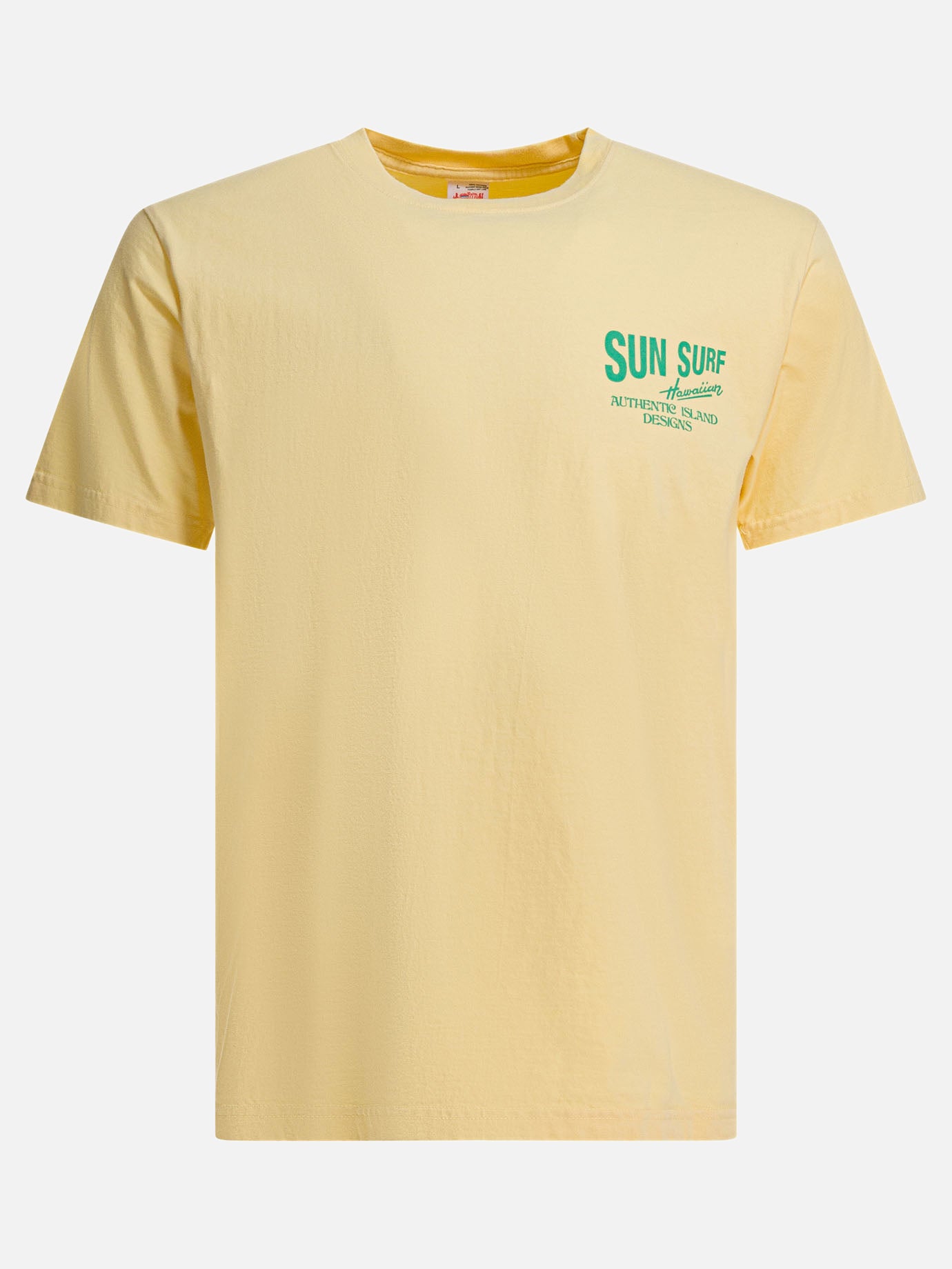 Crewneck t-shirts Logo  Yellow - Sun Surf Men | PLP | Replica Handbags  
