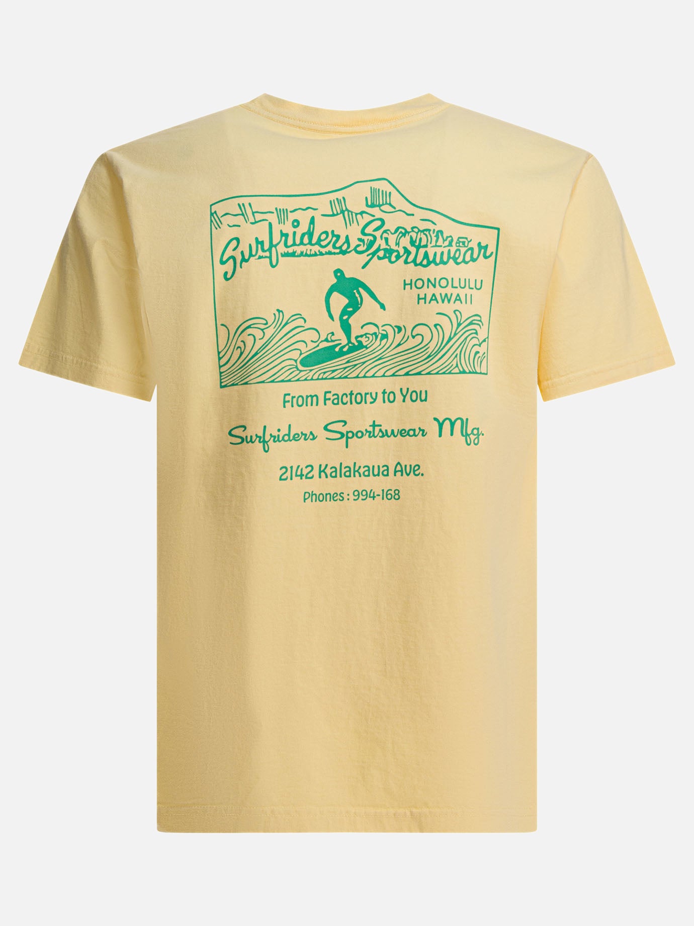 Crewneck t-shirts Logo  Yellow - Sun Surf Men | PLP | Replica Handbags  | 2
