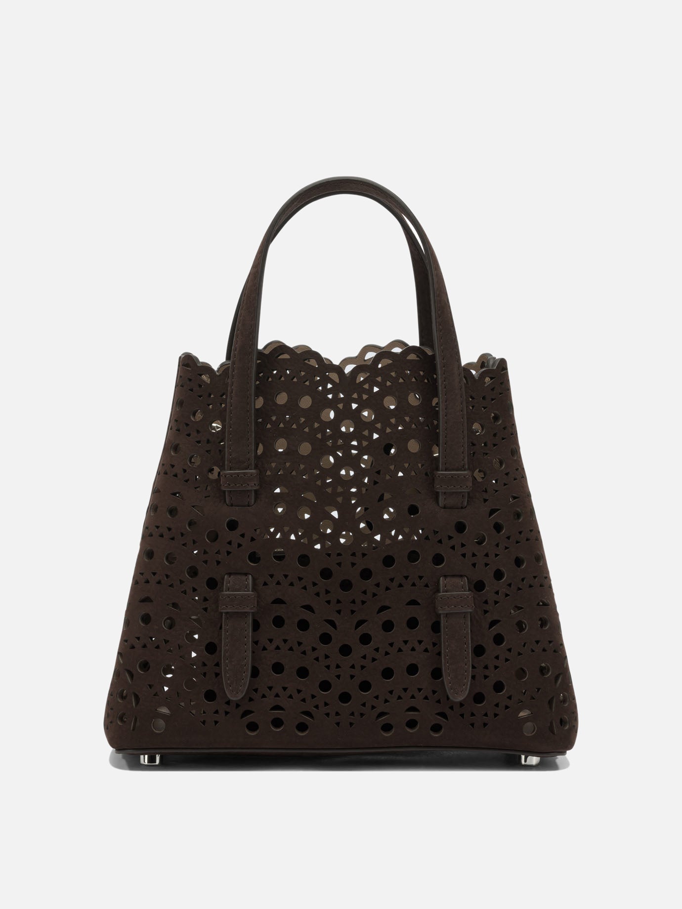 Small bags 100% calf leather  Brown - Alaïa Women | PDP | Replica Handbags  | thumbnail