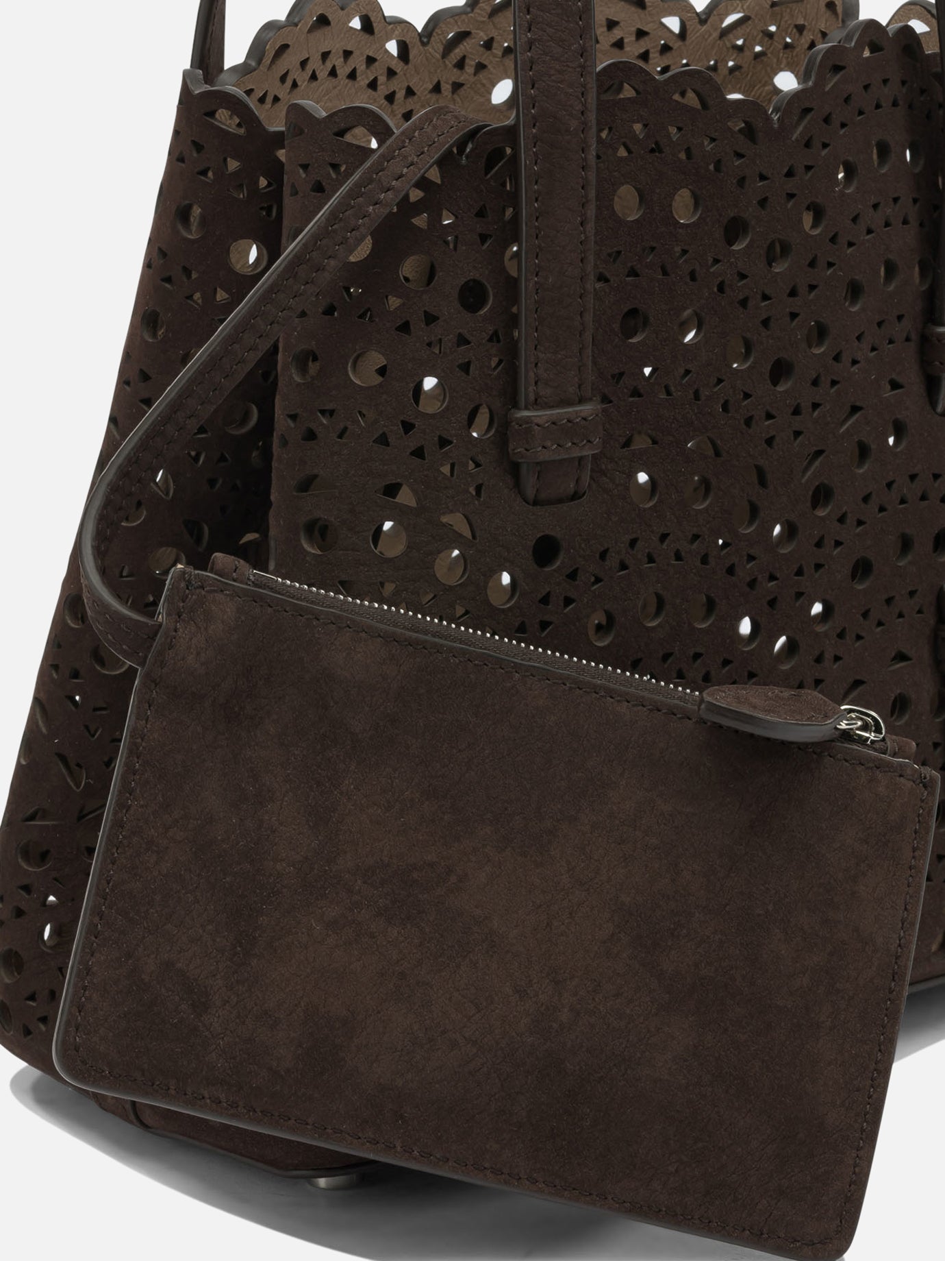 Small bags 100% calf leather  Brown - Alaïa Women | PDP | Replica Handbags  | thumbnail_4