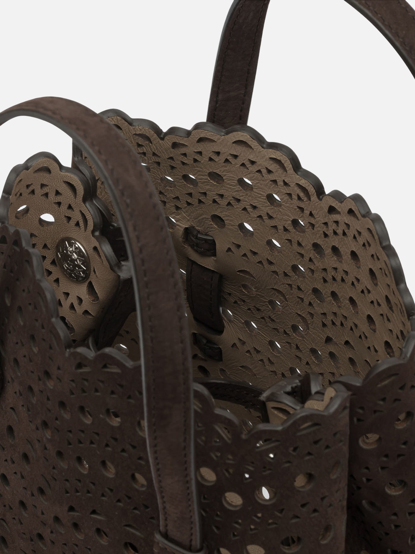 Small bags 100% calf leather  Brown - Alaïa Women | PDP | Replica Handbags  | thumbnail_5