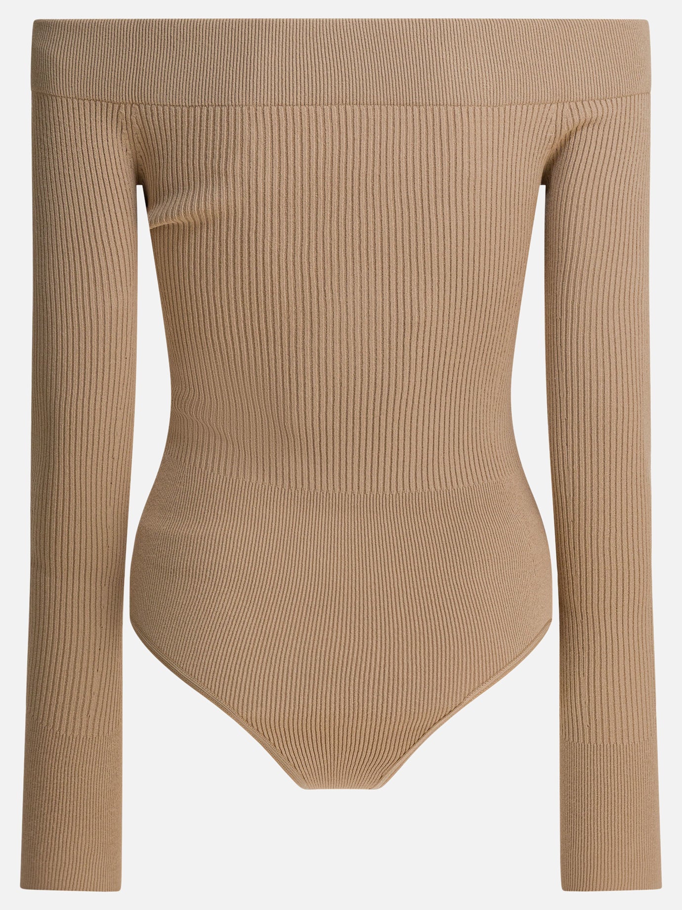 Bodysuits Solid colour  Beige - Alaïa Women | PDP | Replica Handbags  | Zoom-Modal_2
