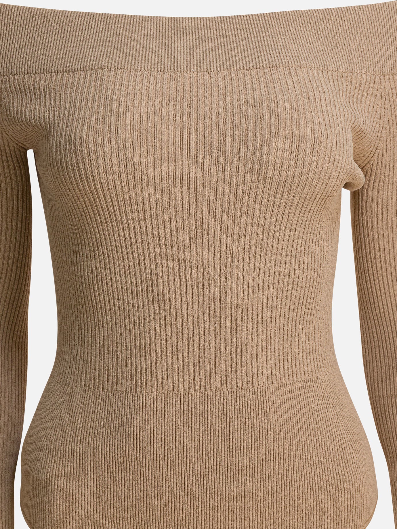 Bodysuits Solid colour  Beige - Alaïa Women | PDP | Replica Handbags  | Zoom-Modal_3
