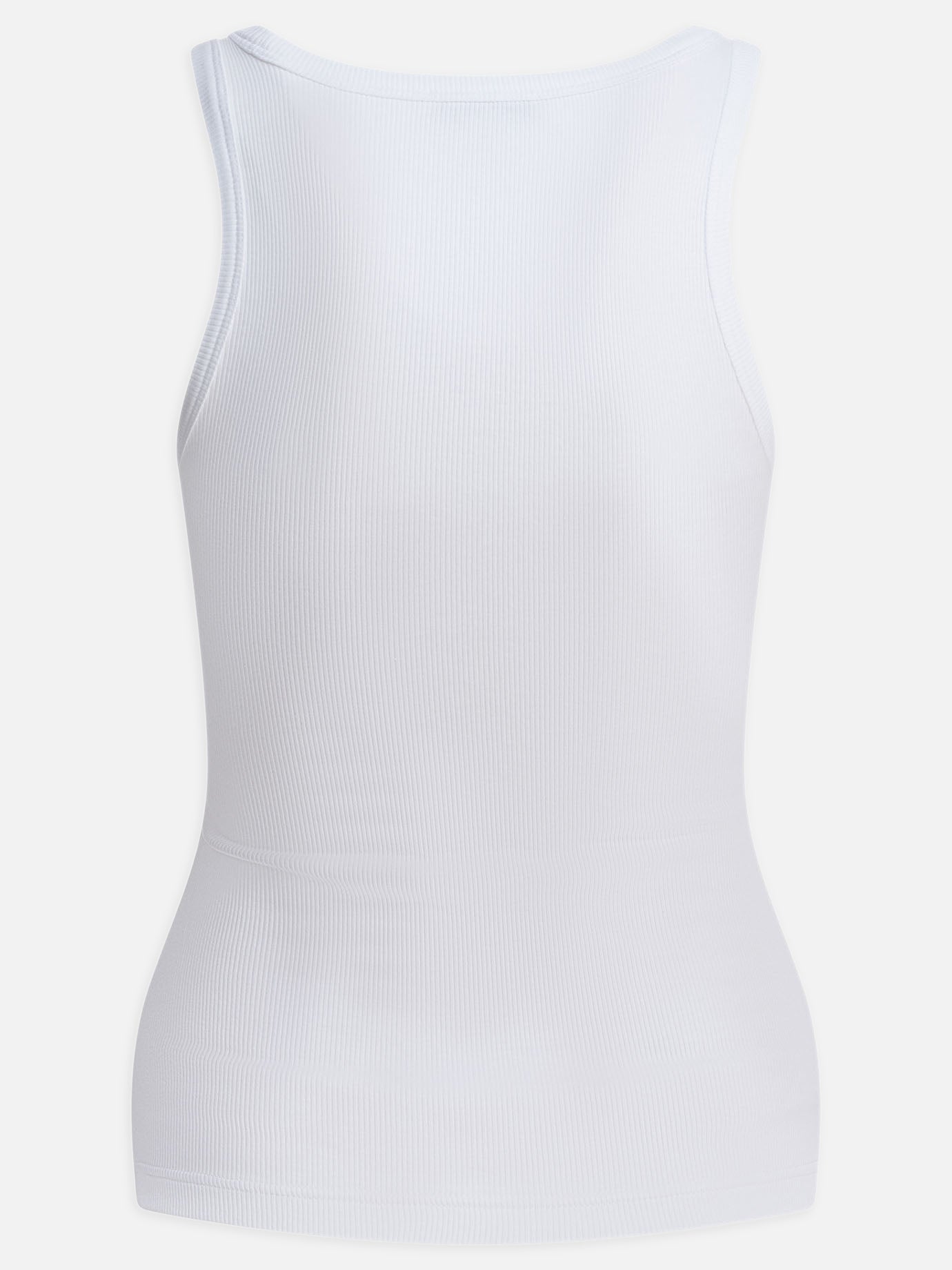 Tank tops Solid colour  White - Alaïa Women | PLP | Replica Handbags  | 2
