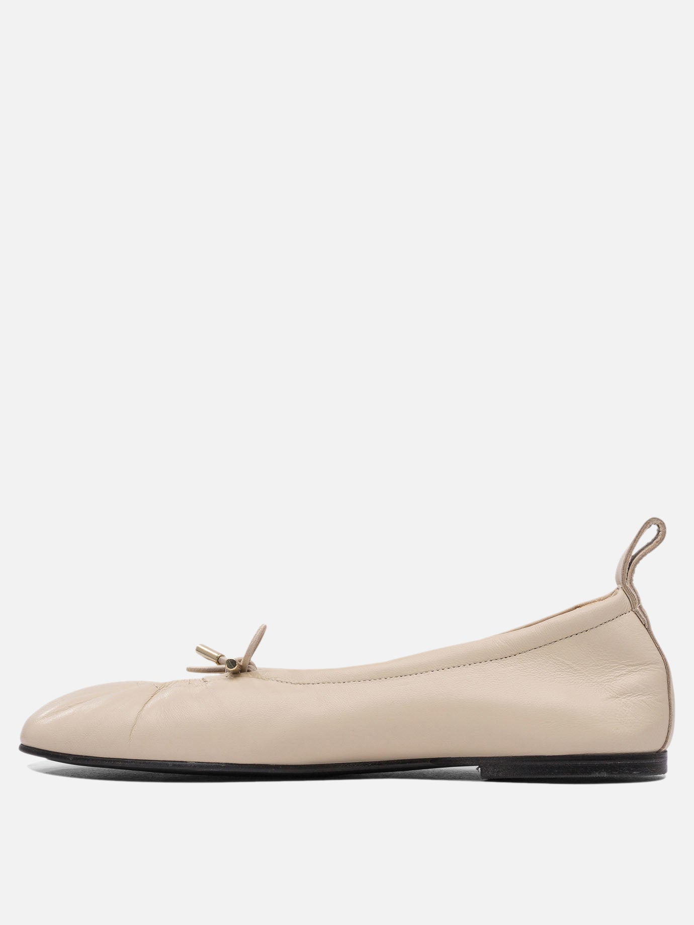 Classic ballet flats 100% leather  White - Alohas Women | PDP | Replica Handbags  | thumbnail_3