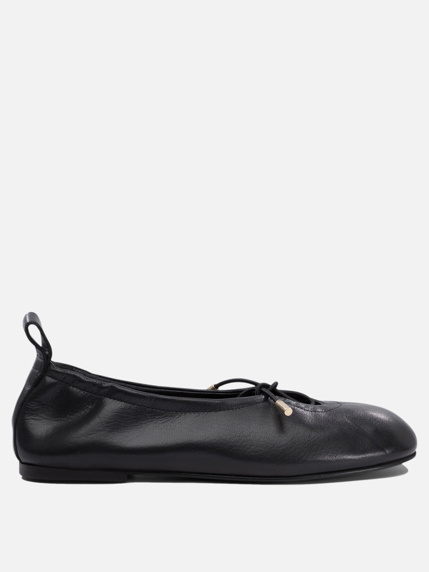 Classic ballet flats 100% leather  Black - Alohas Women | PLP | Replica Handbags  

