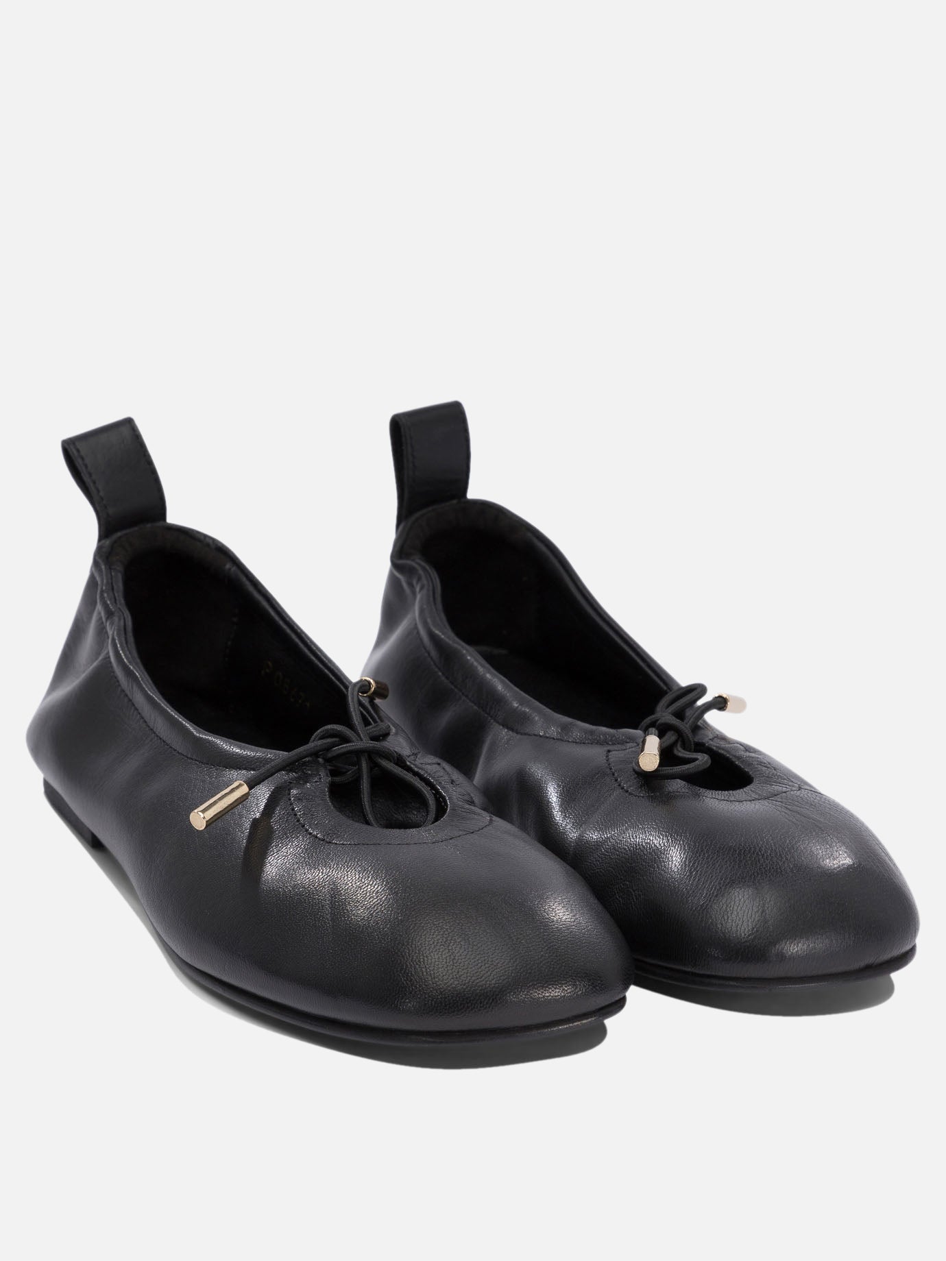 Classic ballet flats 100% leather  Black - Alohas Women | PLP | Replica Handbags  | 2
