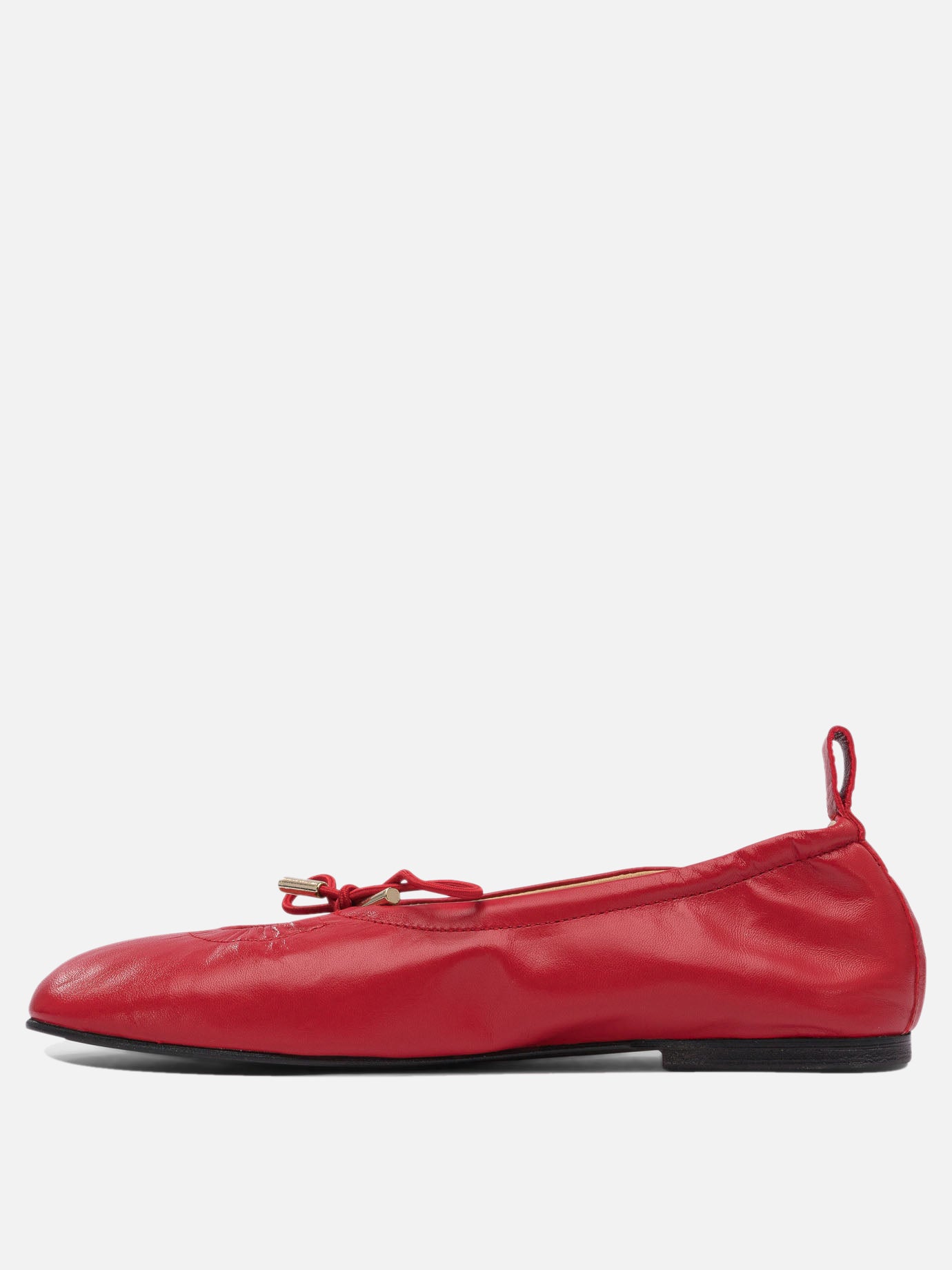 Classic ballet flats 100% leather  Red - Alohas Women | PDP | Replica Handbags  | Zoom-Modal_3
