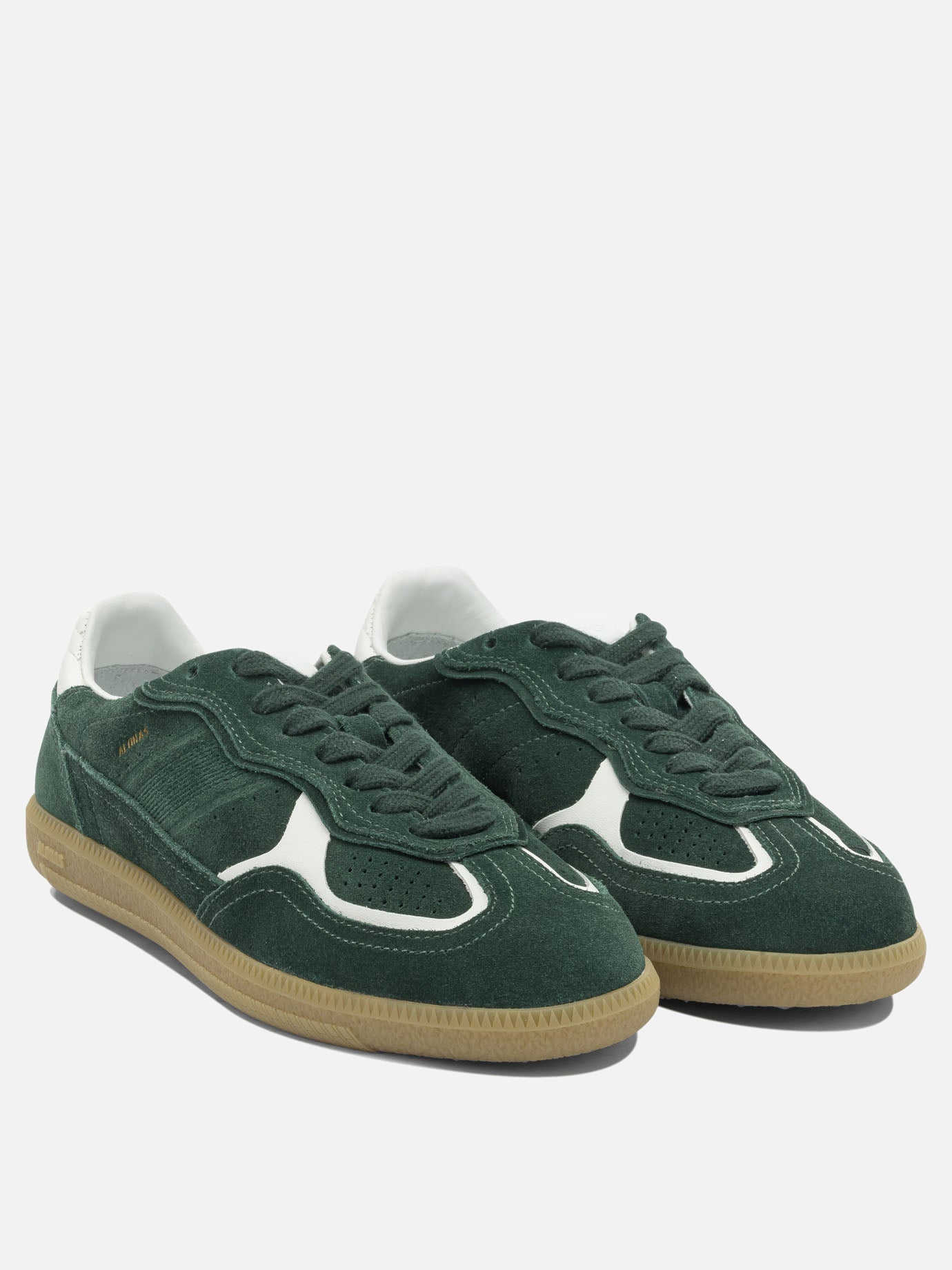 Low top sneakers 100% cow suede - 100% rubber  Green - Alohas Women | PDP | Replica Handbags  | Zoom-Modal_2
